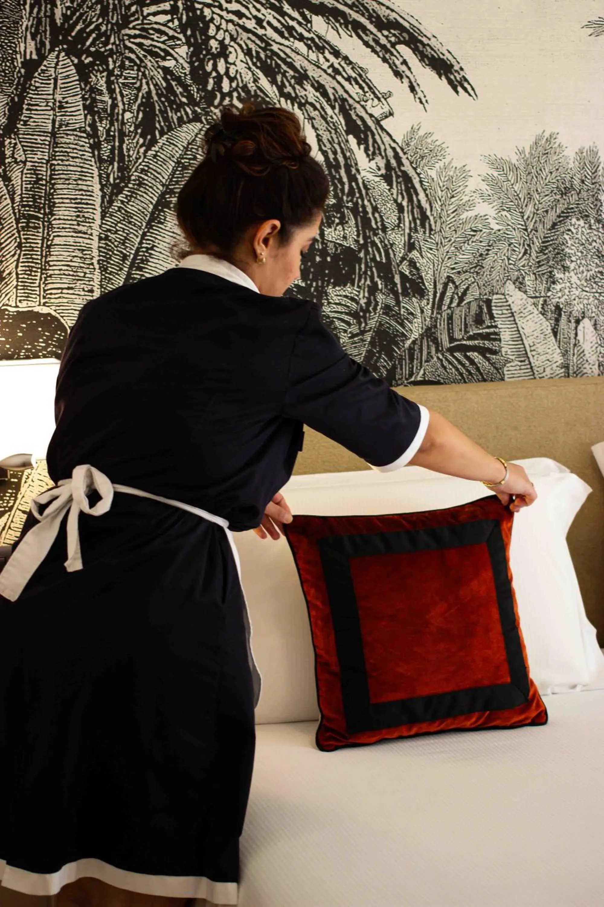 Bed in Hotel Jolanda