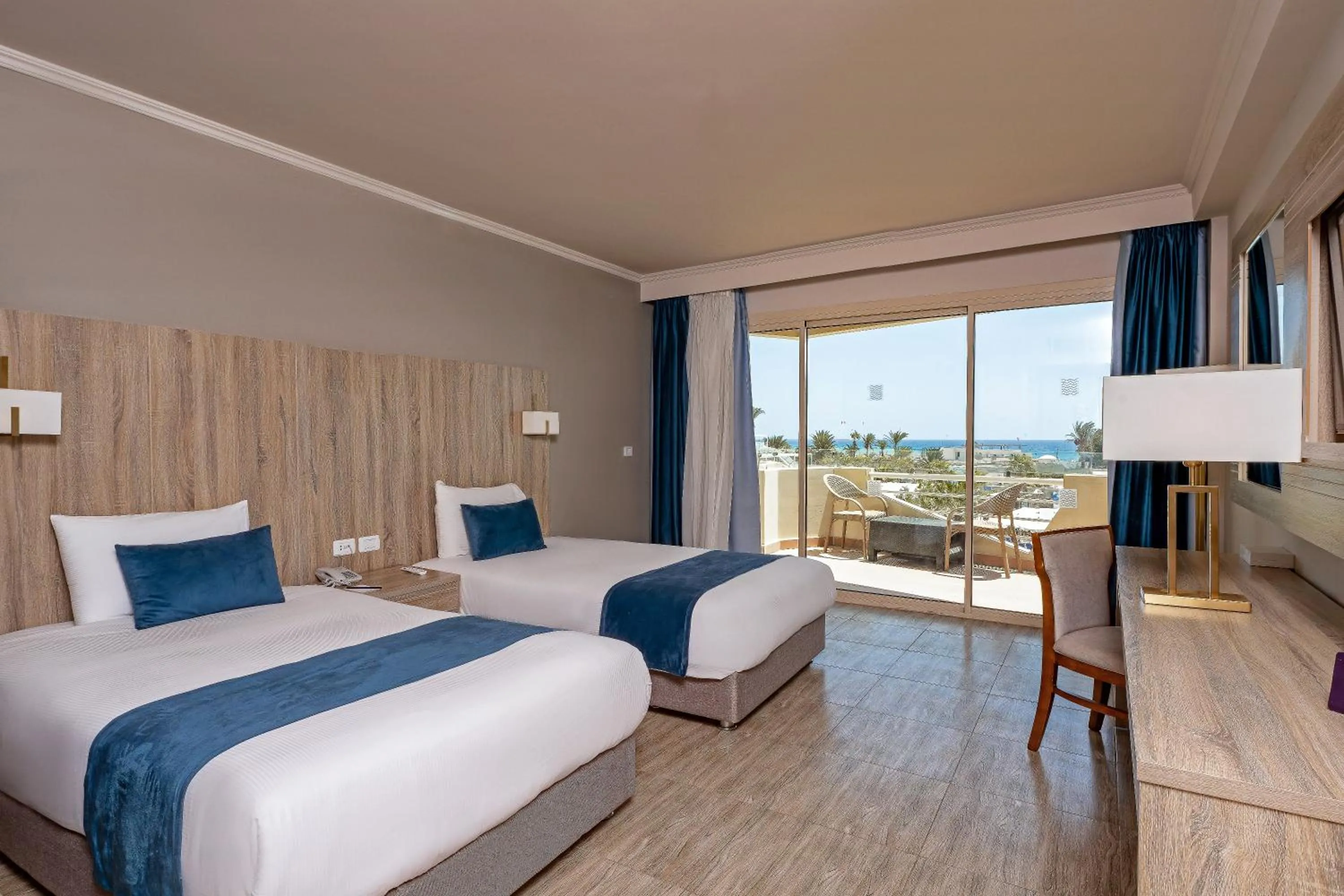 View (from property/room), Bed in Seven Seas Jolie Bay - Ultra All Inclusive