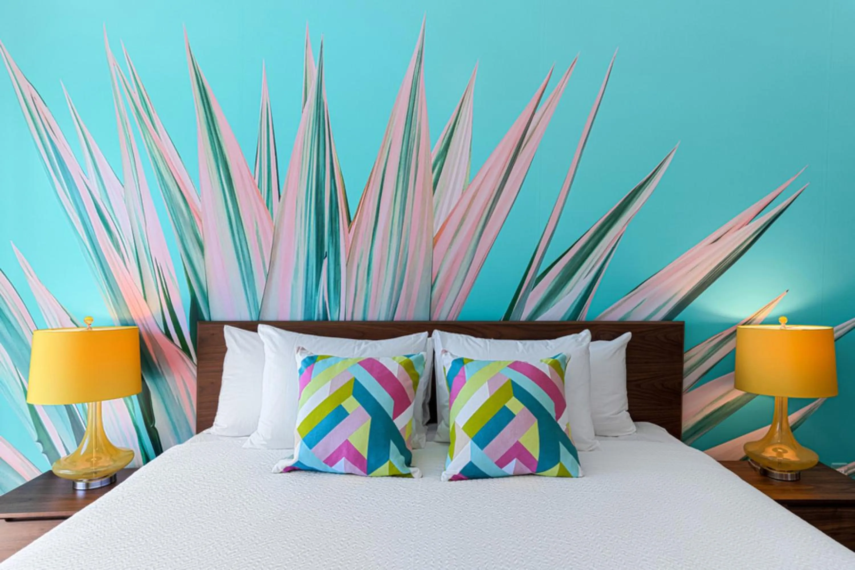 Bed in The Paloma Resort