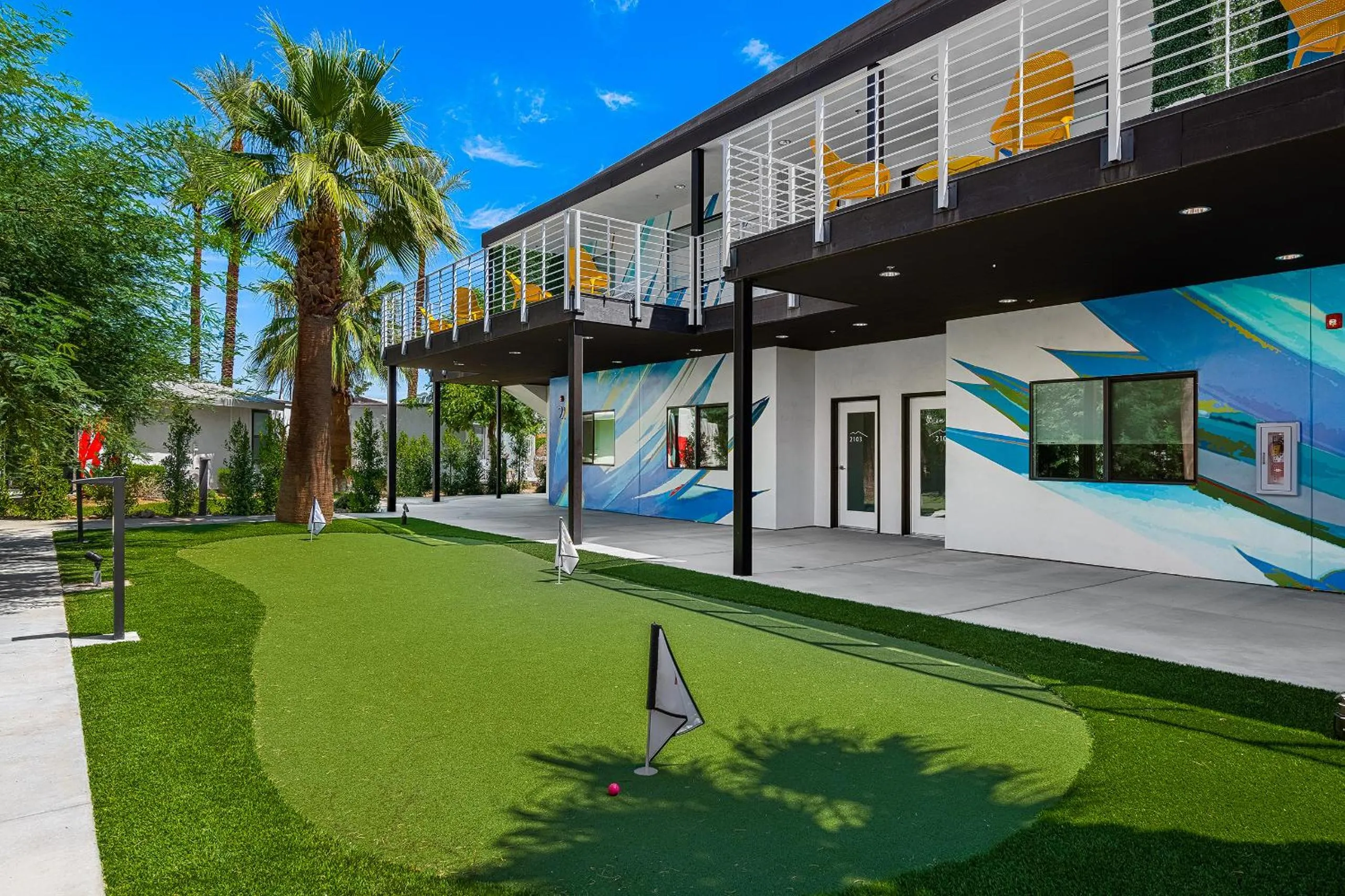 Property building in The Paloma Resort