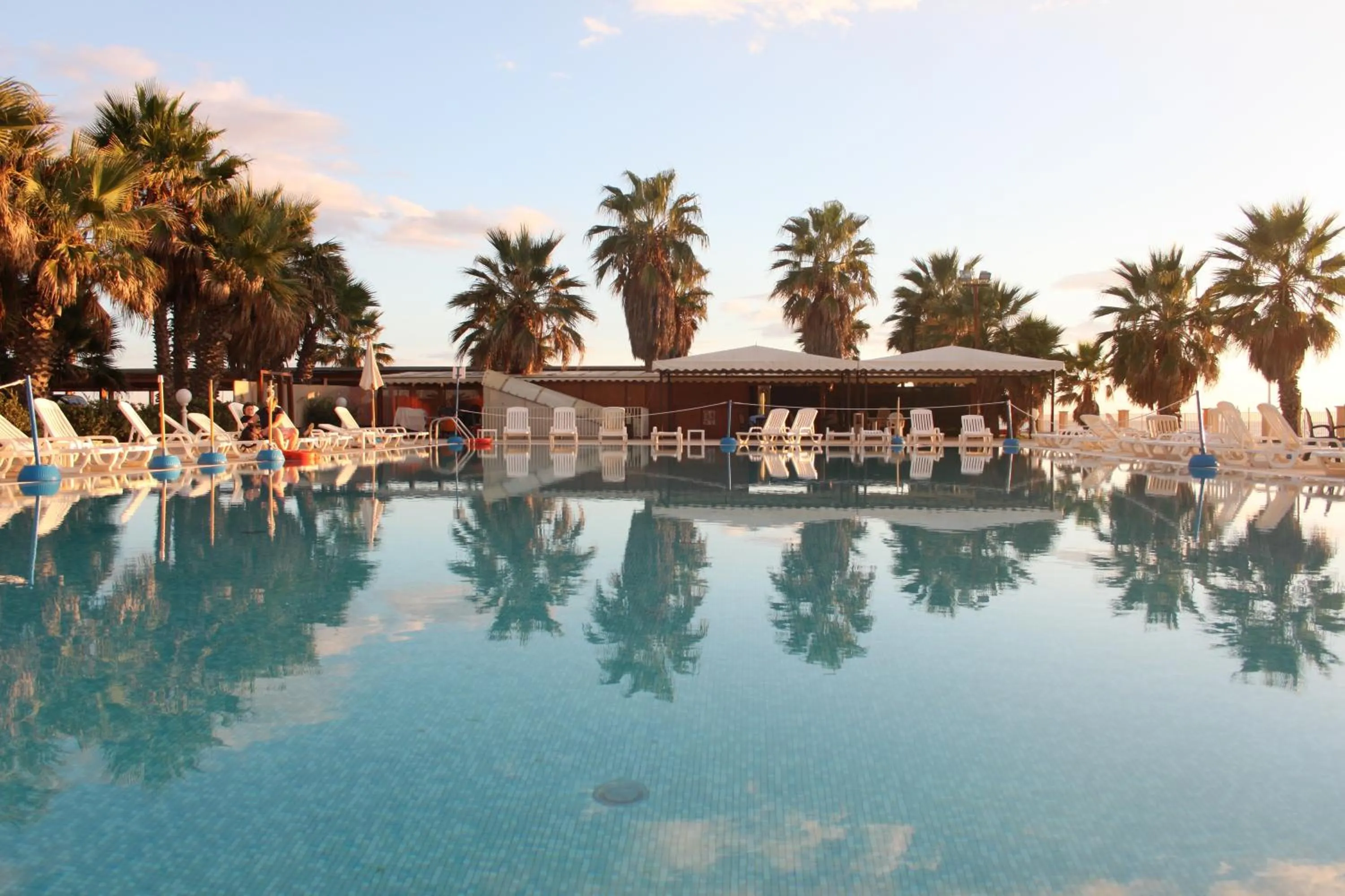Swimming pool in Dioscuri Bay Palace