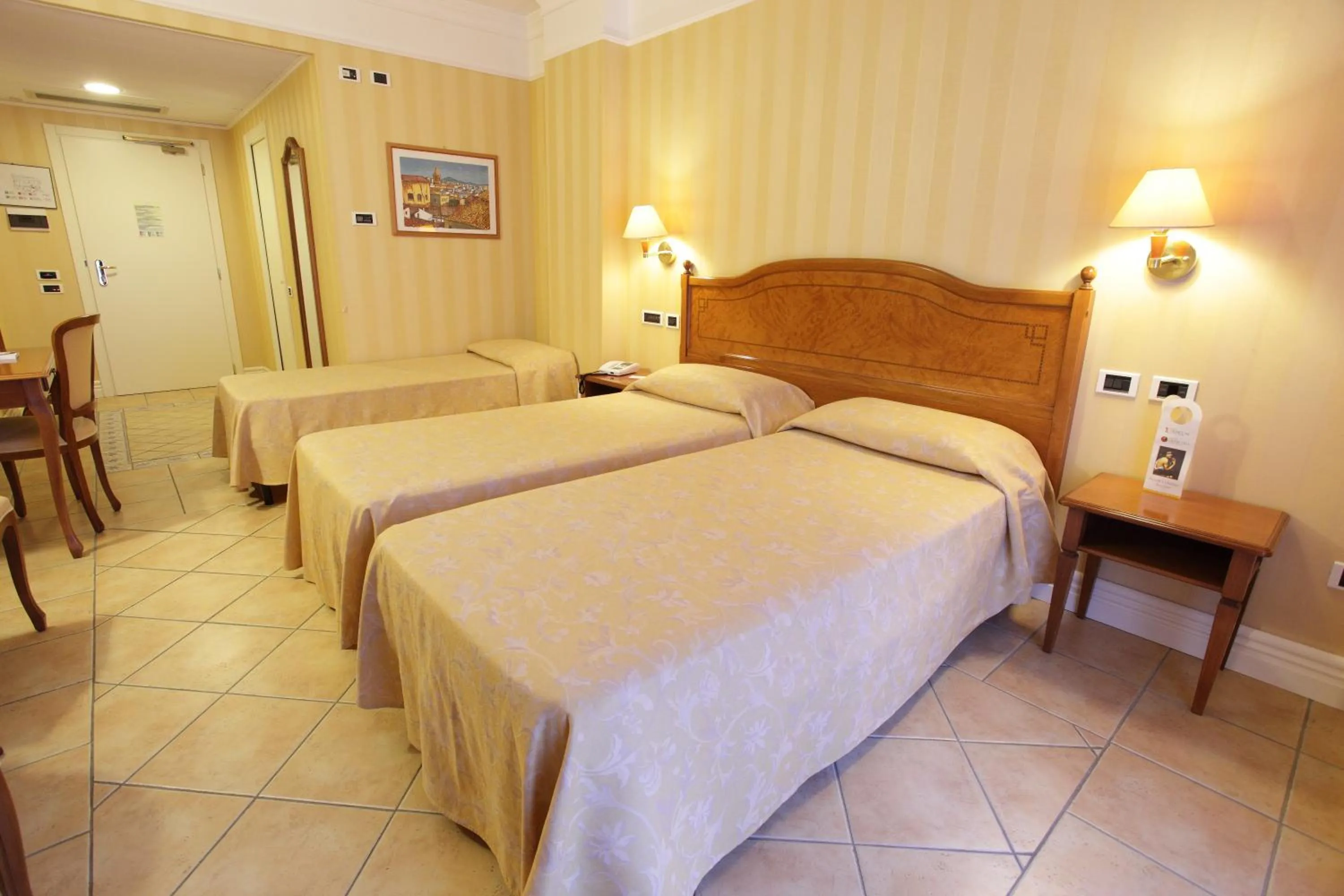 Bed in Dioscuri Bay Palace
