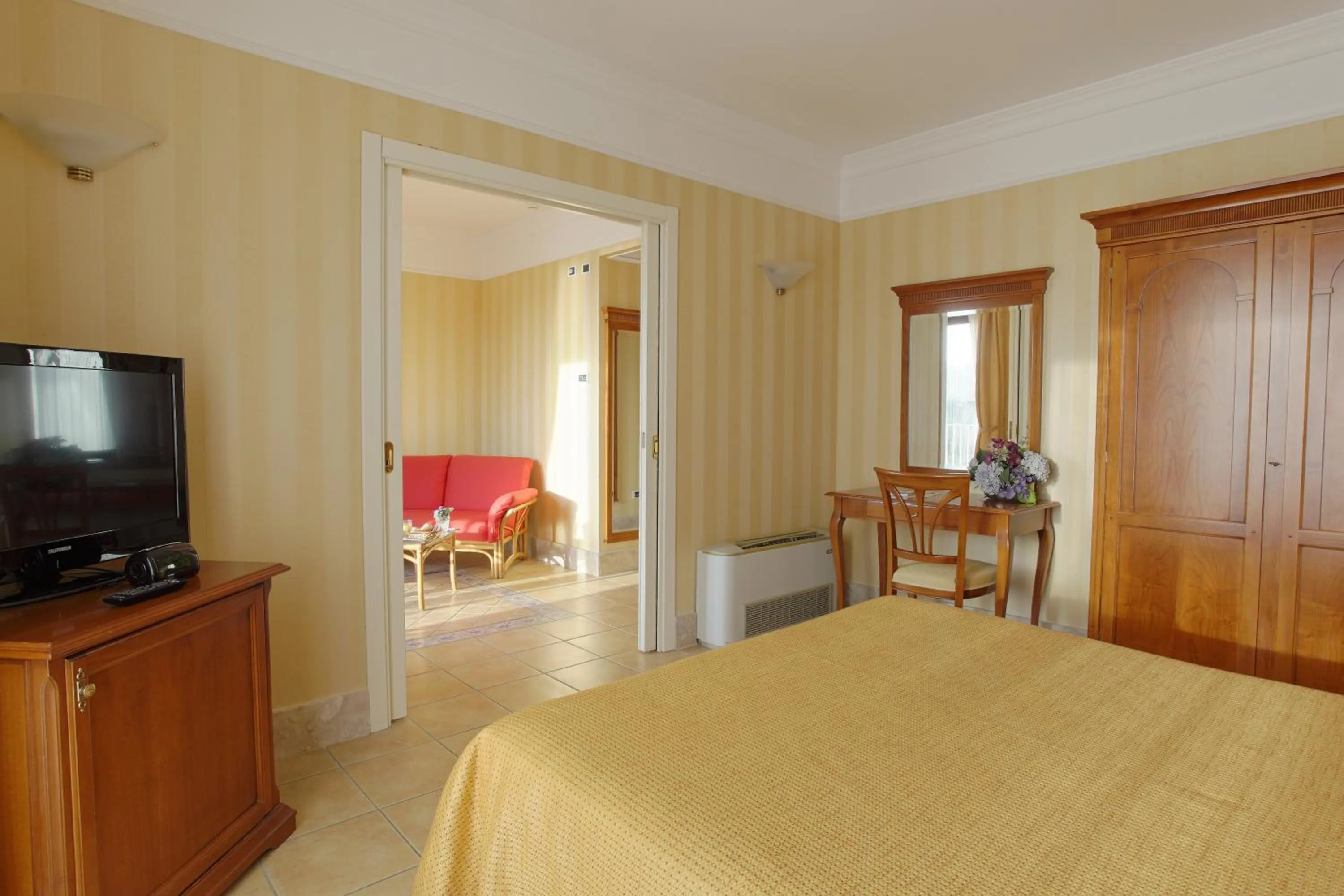 Bed in Dioscuri Bay Palace