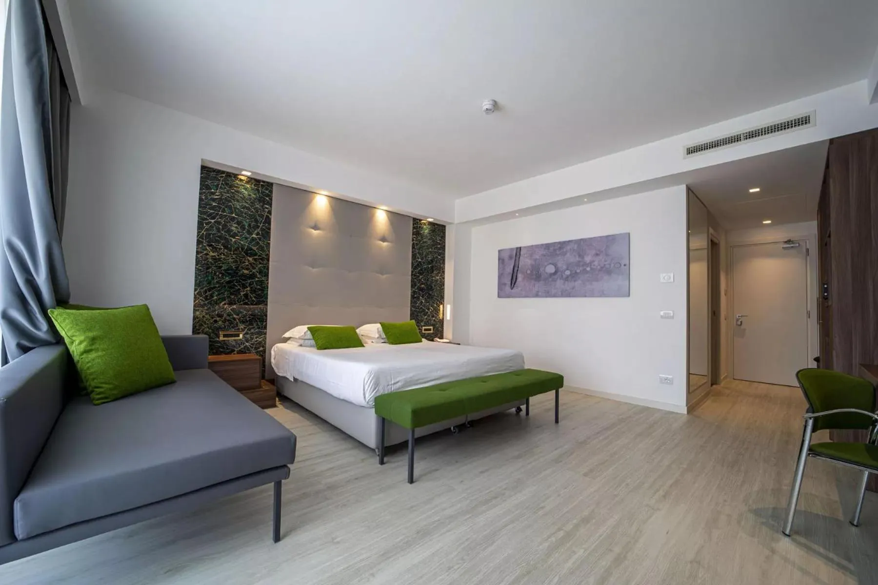 Bedroom, Bed in Hotel Terme Venezia