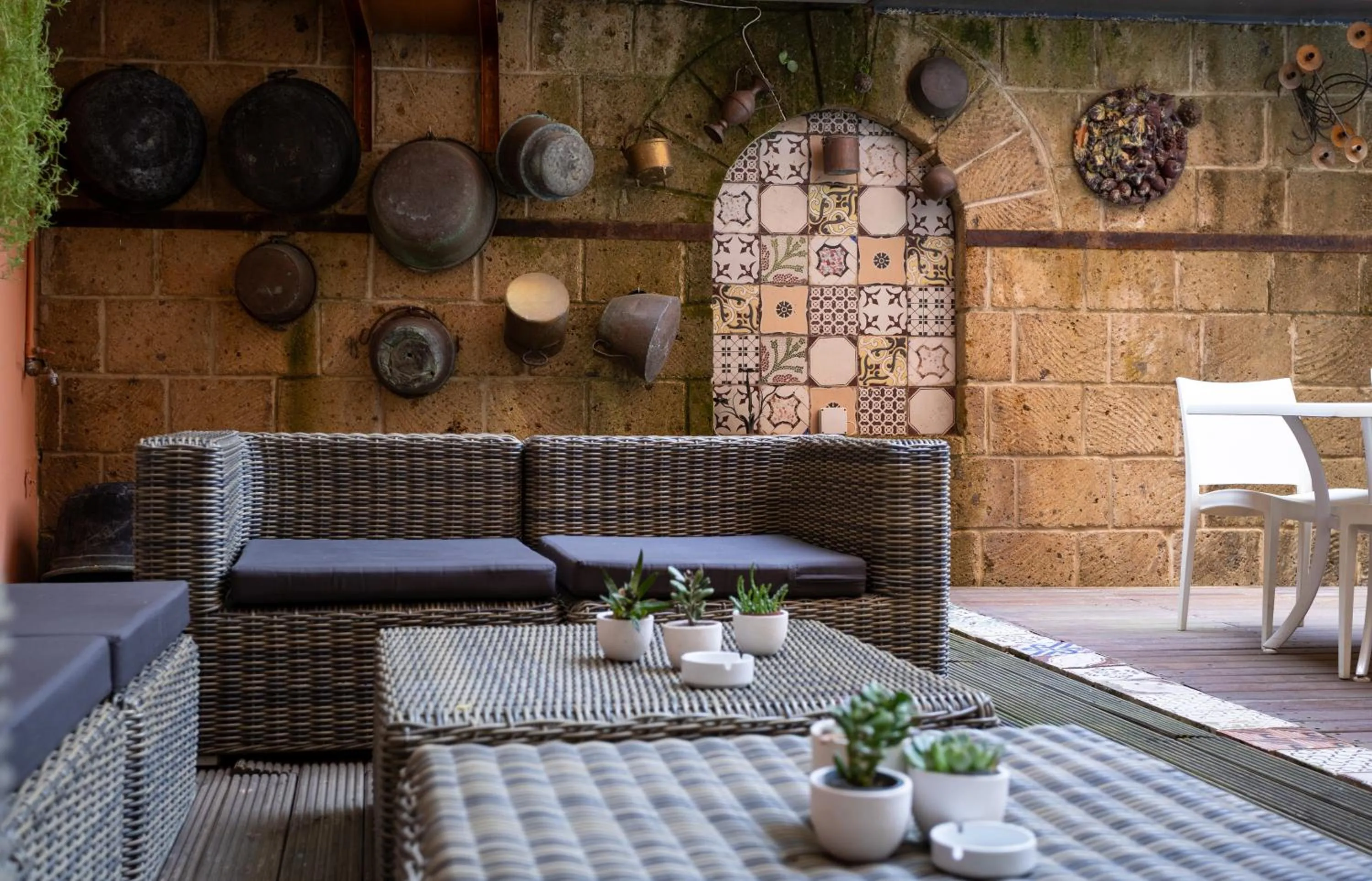 Restaurant/places to eat in Grand Hotel Tiberio