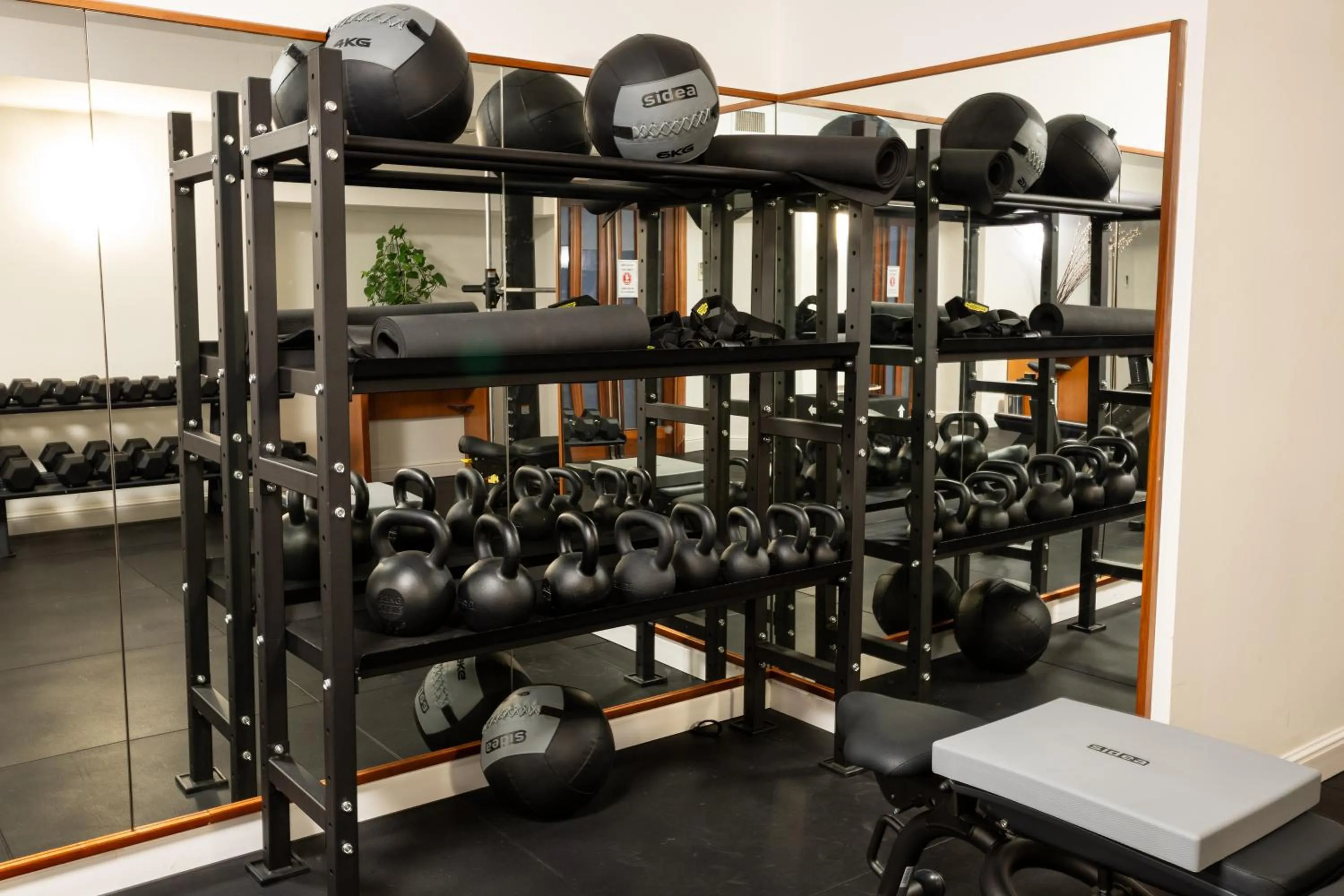 Fitness centre/facilities in Grand Hotel Tiberio