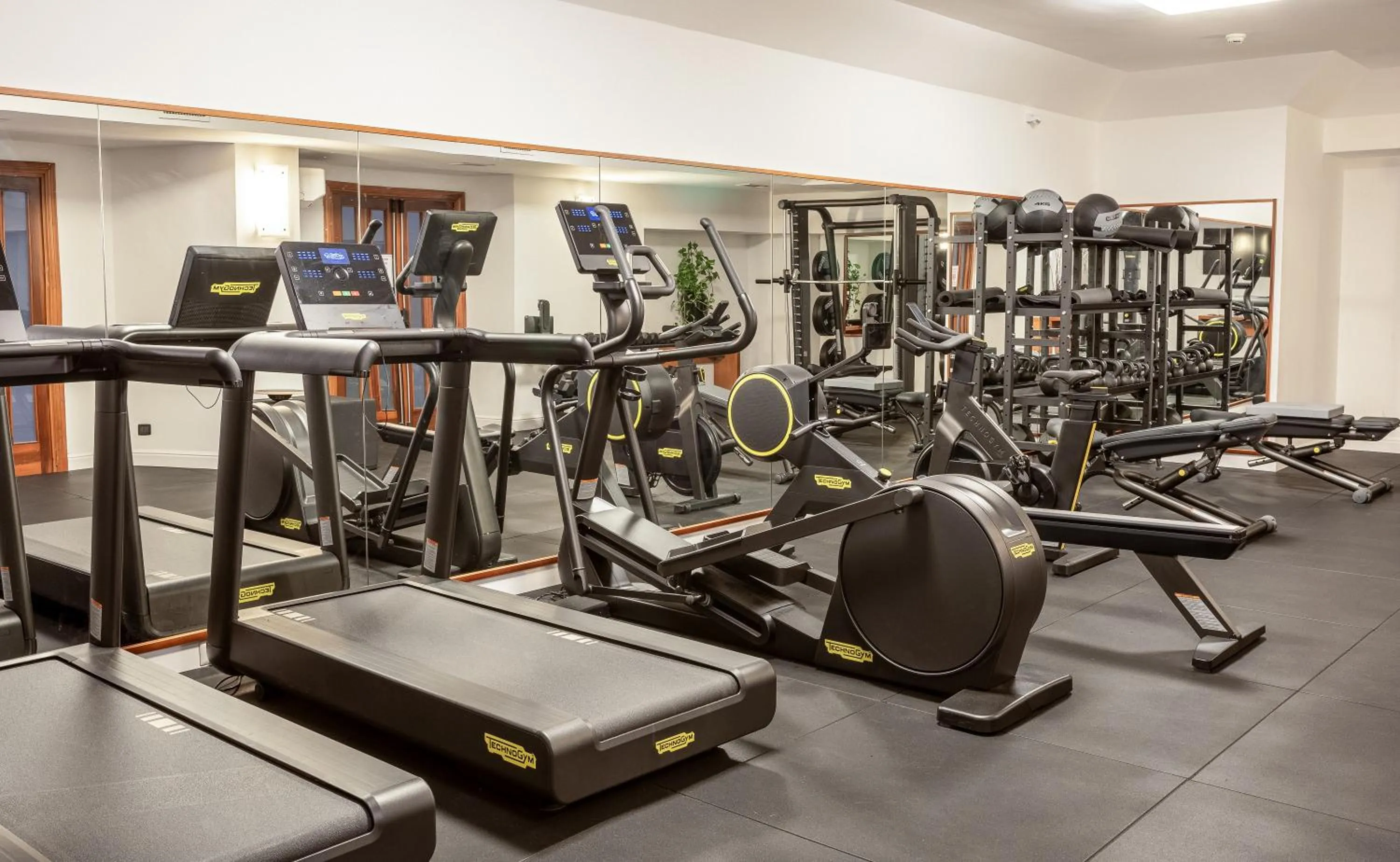 Fitness centre/facilities in Grand Hotel Tiberio