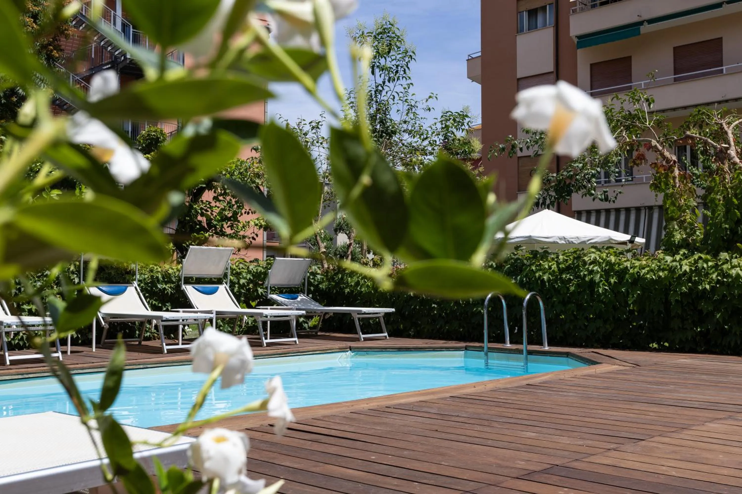 Swimming pool in Grand Hotel Tiberio