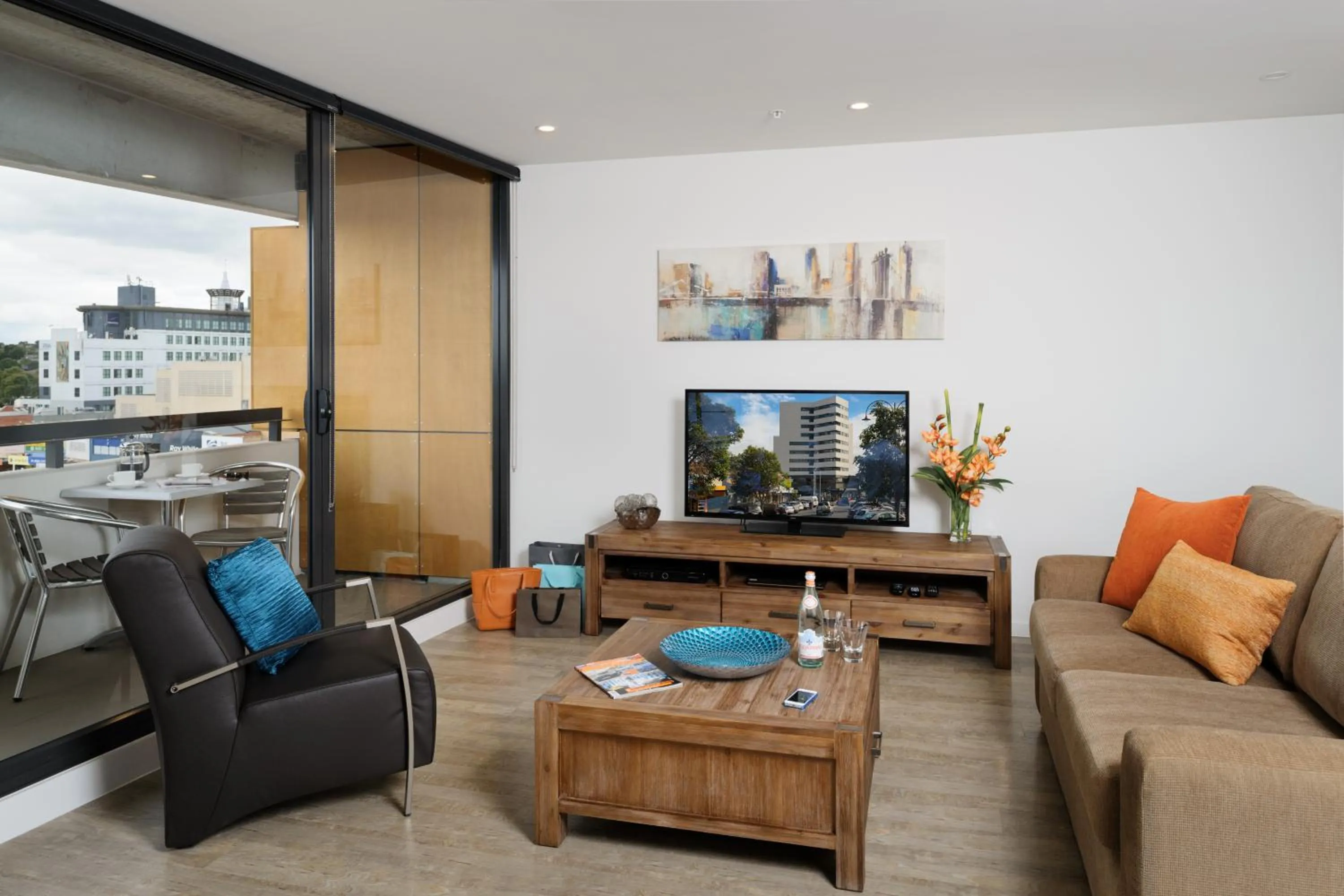 Living room in Park Avenue - IKON Glen Waverley