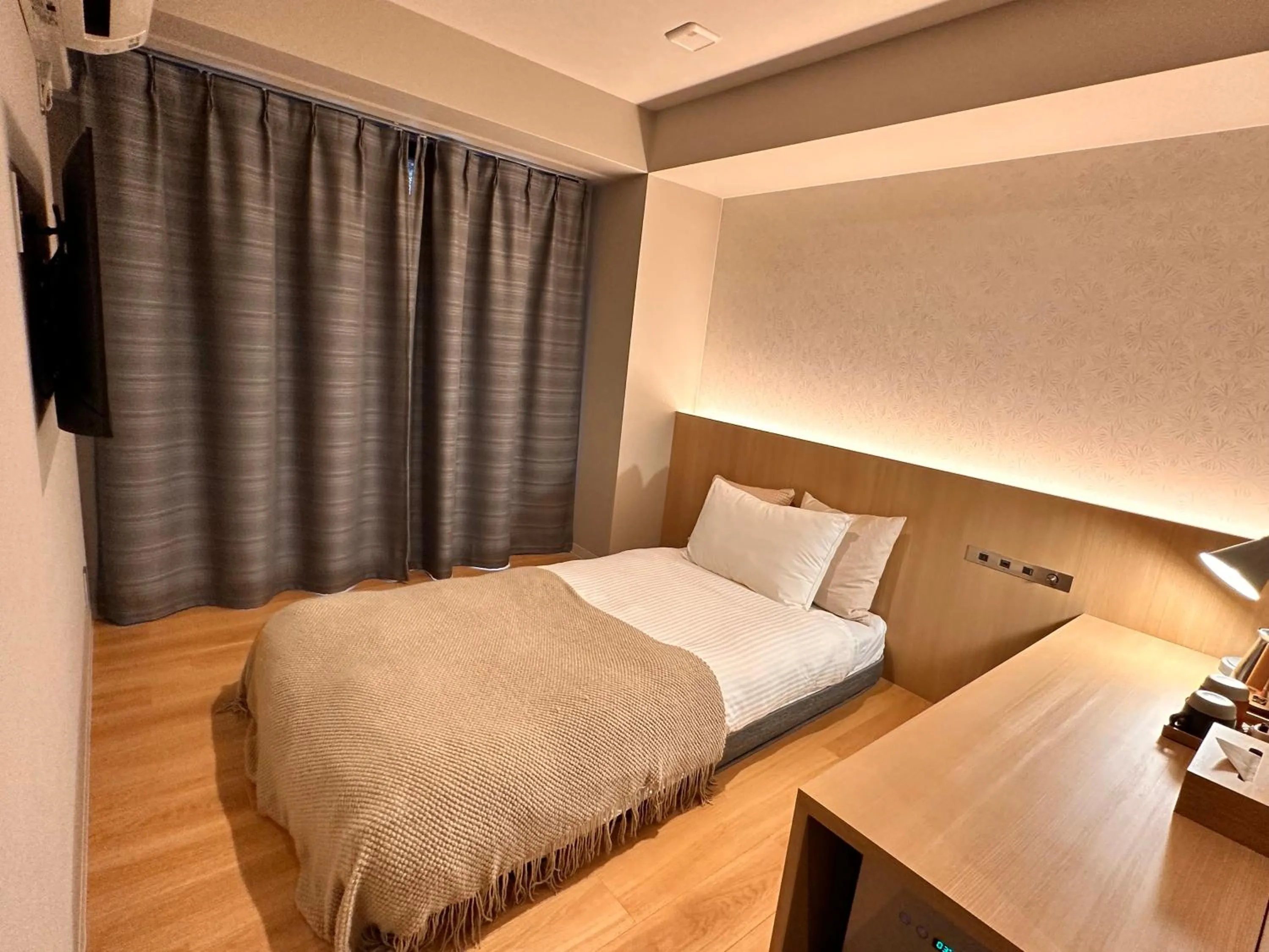 Bedroom, Bed in R Hotel Namba