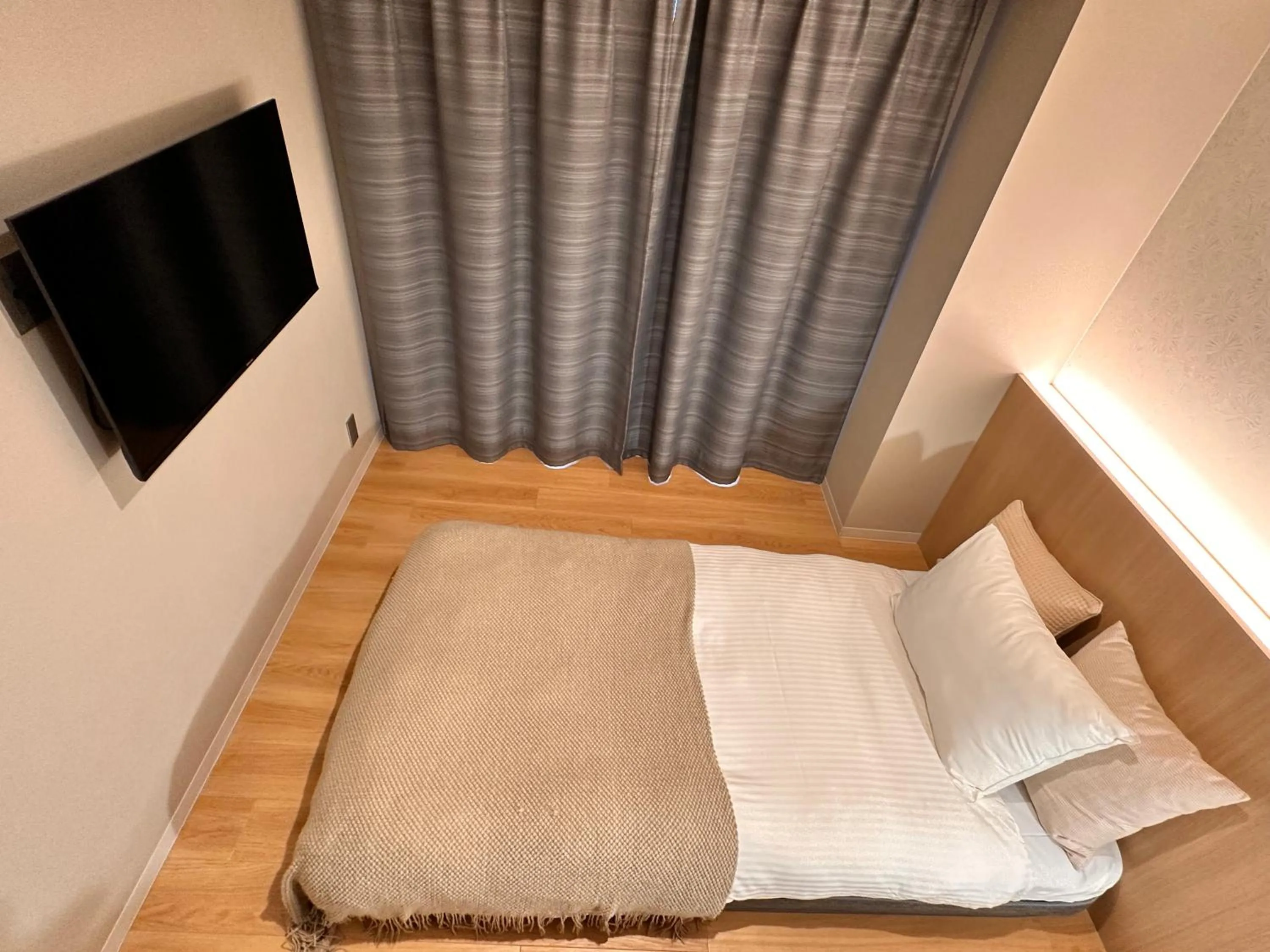 Bed in R Hotel Namba