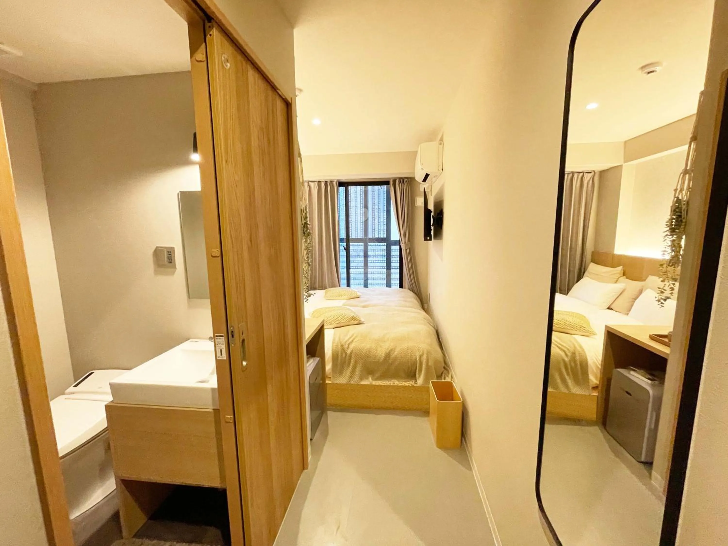 Photo of the whole room, Bed in R Hotel Namba