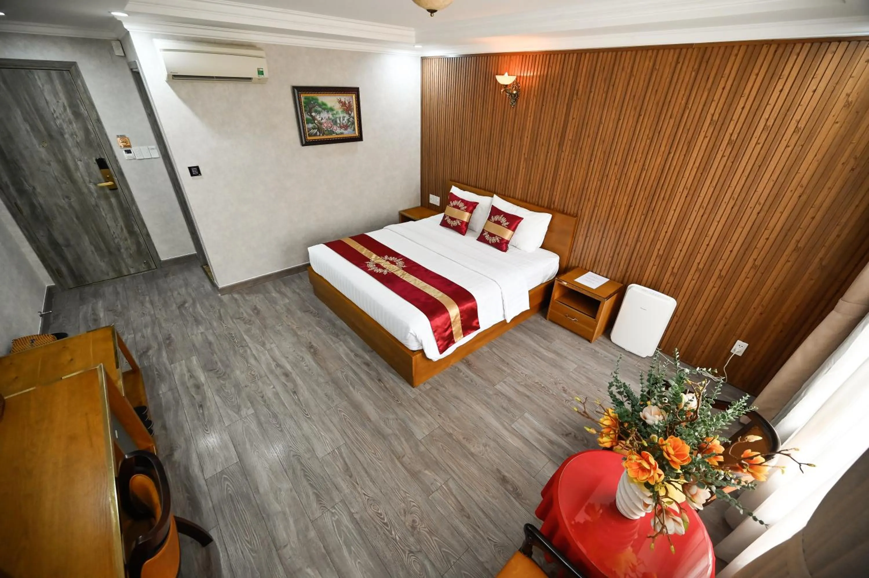 Bed in The River Park Hotel