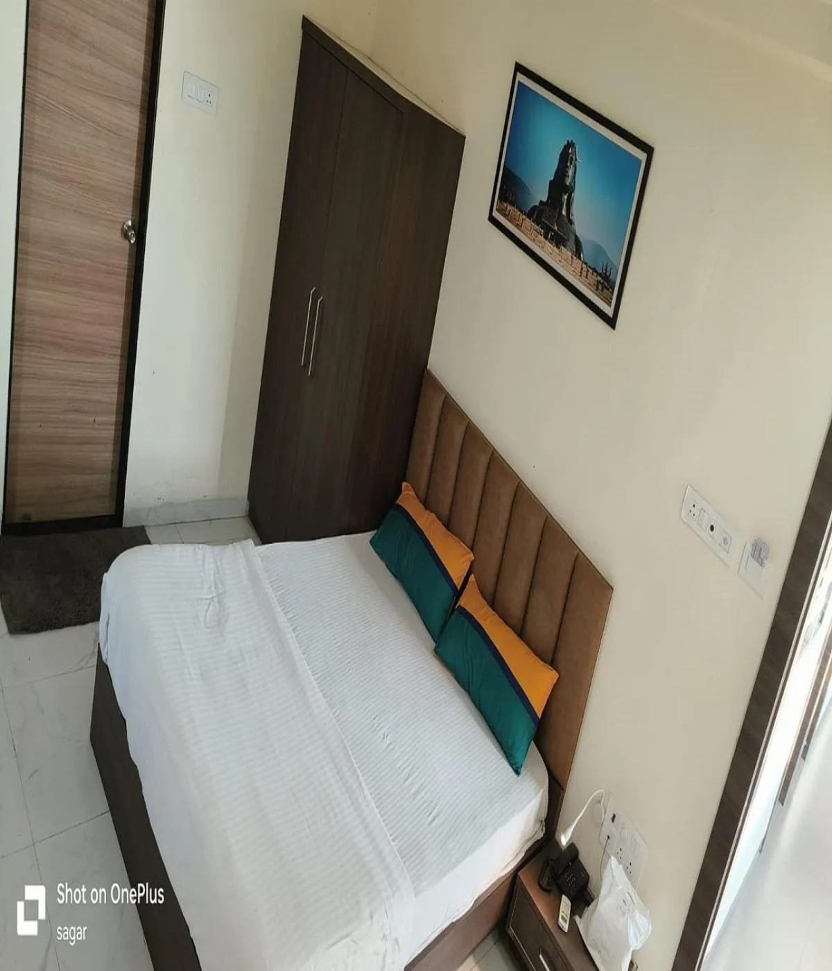 Bedroom, Bed in ID Square residency Parbhani