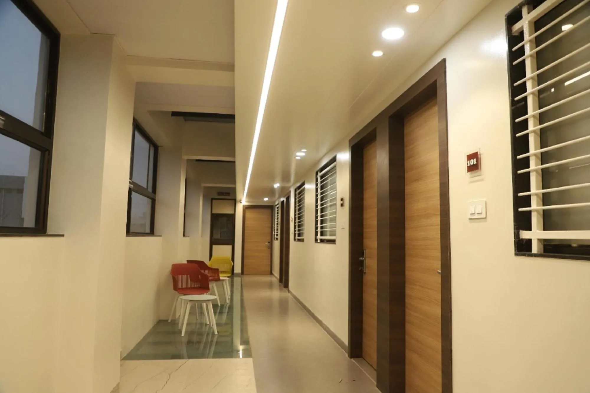 Property building in ID Square residency Parbhani