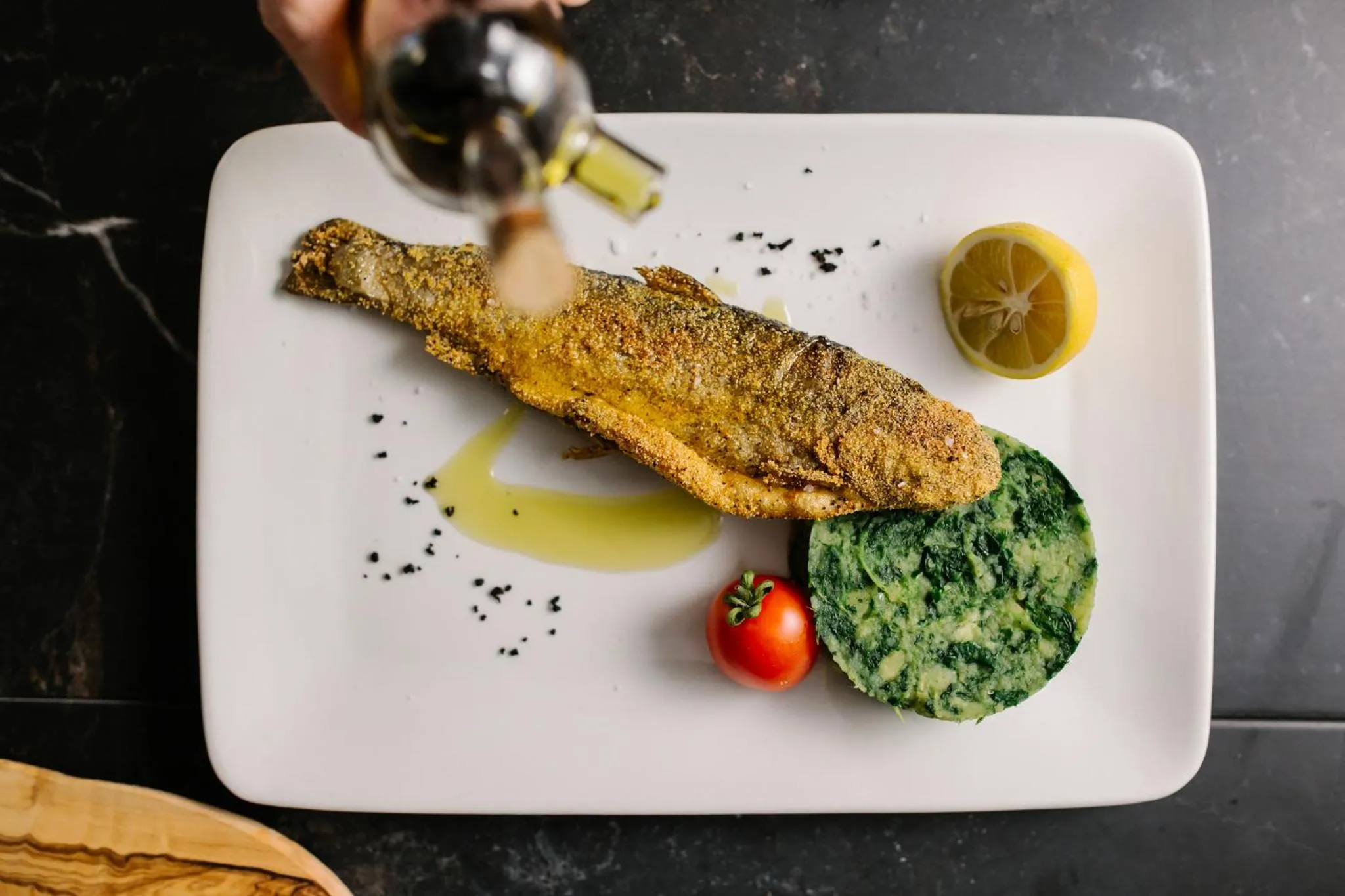 Food and drinks in Hotel Buna Mostar