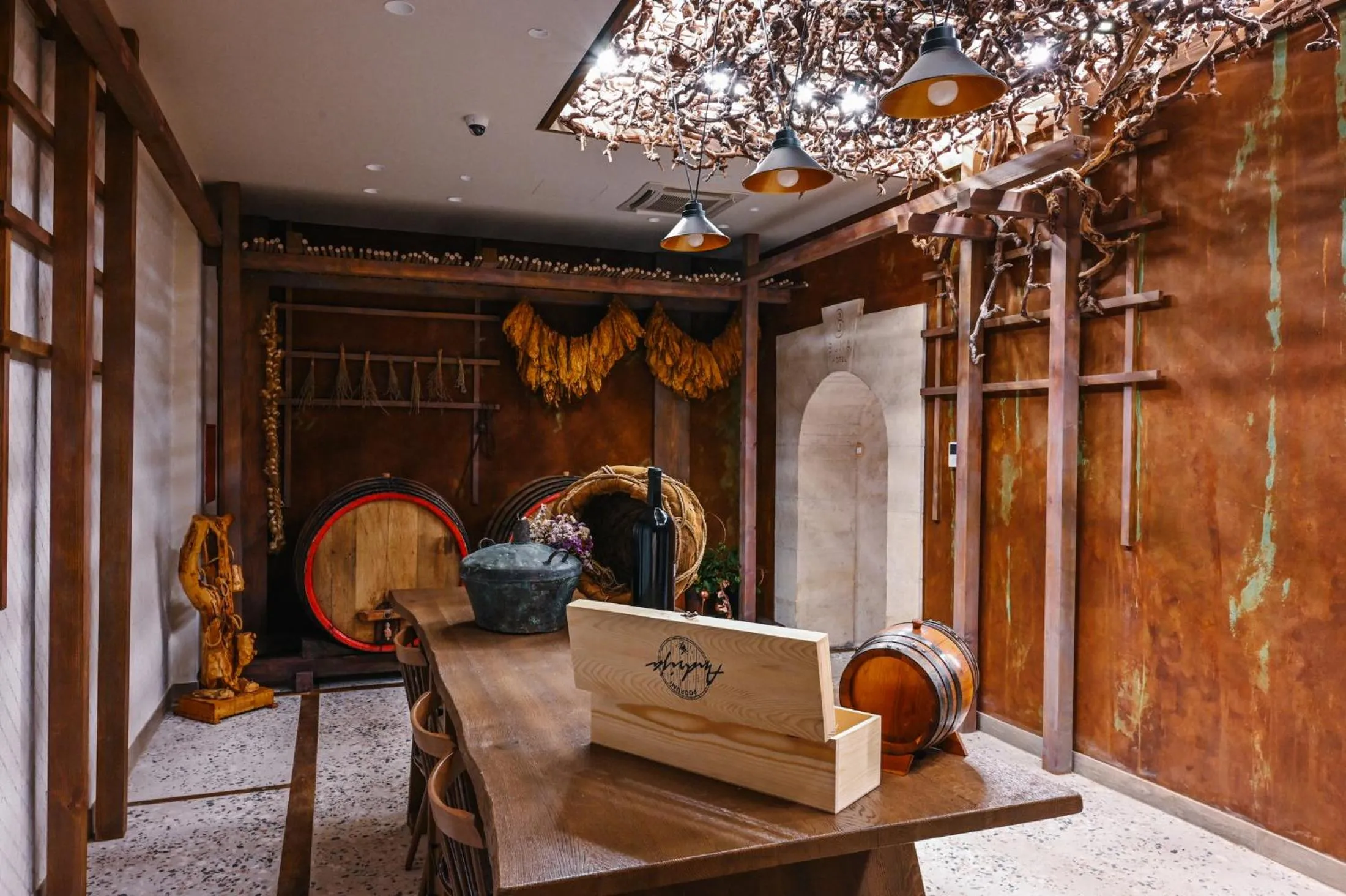 Seating area in Hotel Buna Mostar