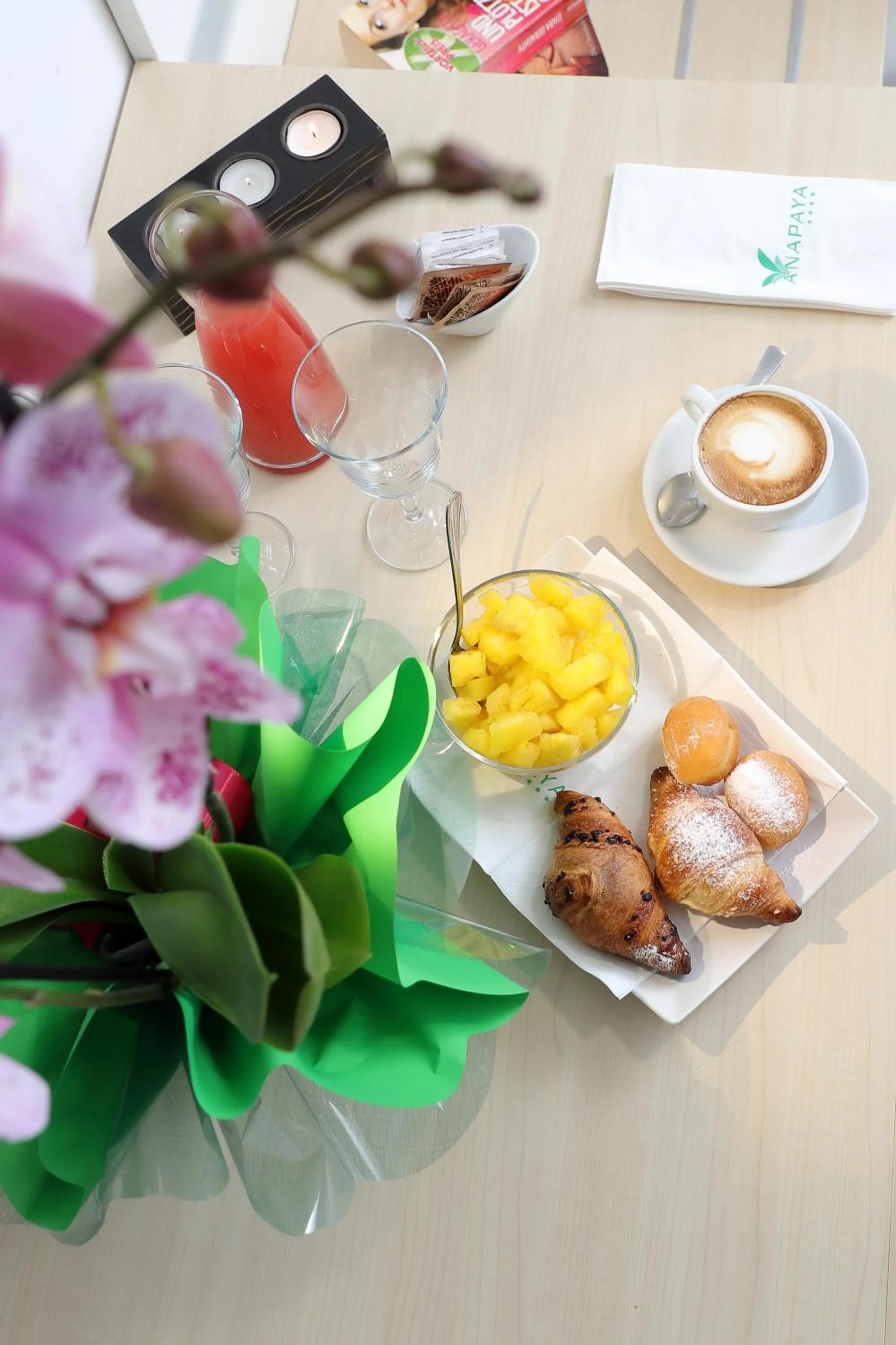 Breakfast in Hotel Anapaya