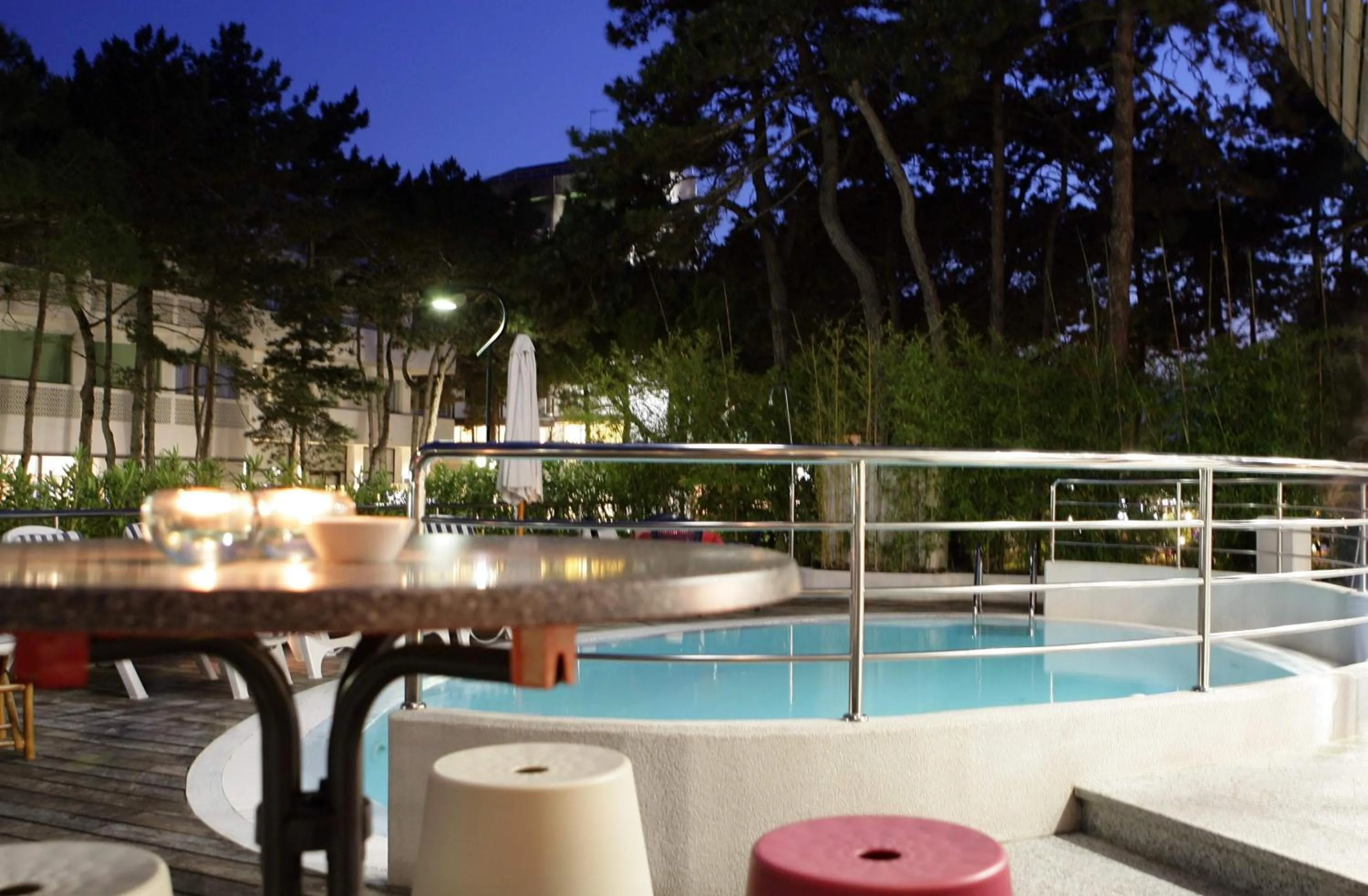 Pool view in Hotel Anapaya