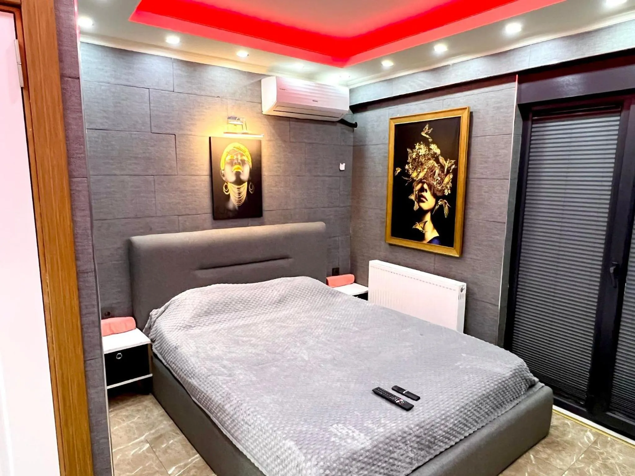Bed in LEVENT PALACE REZİDANS