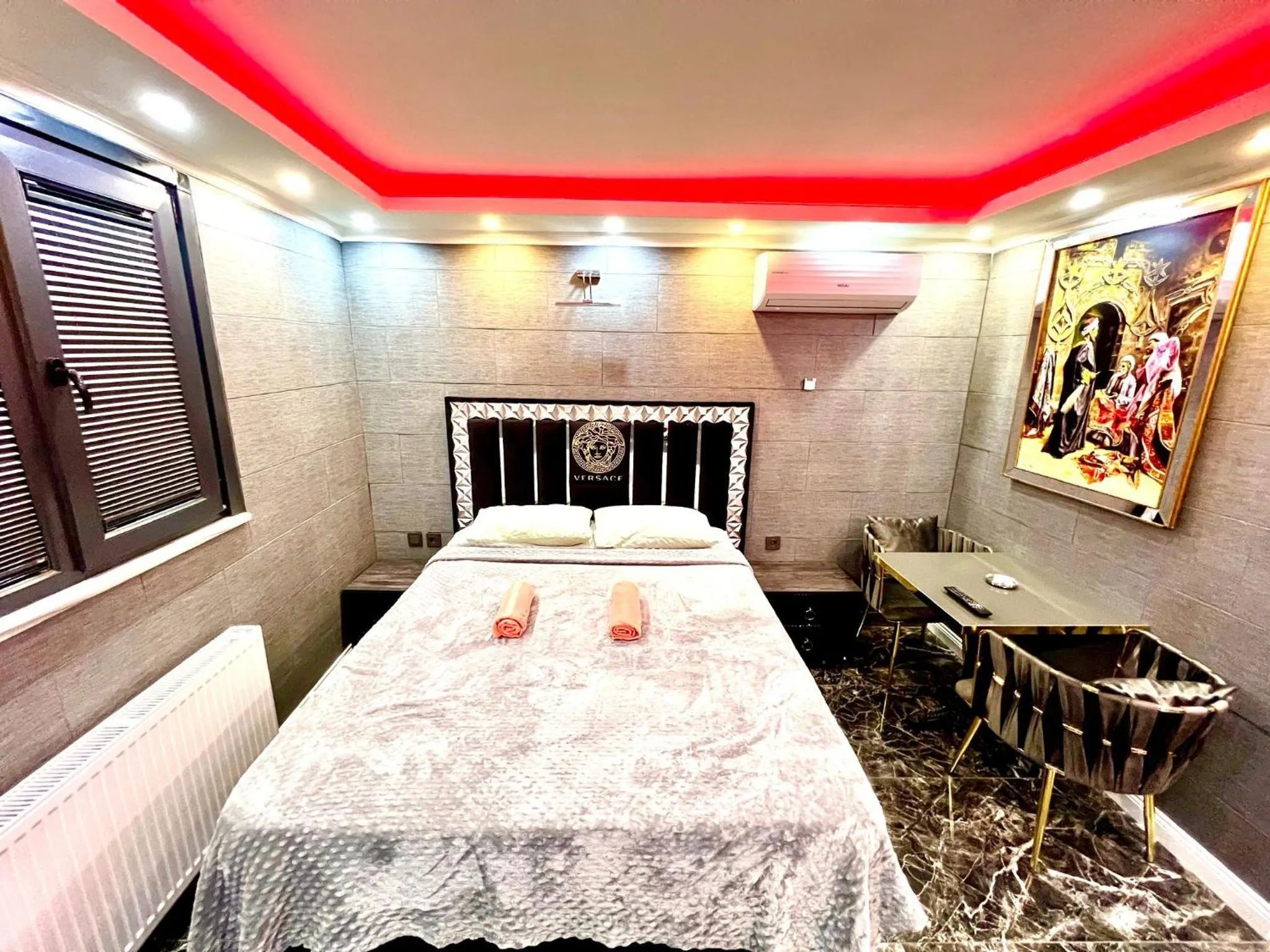 Bed in LEVENT PALACE REZİDANS