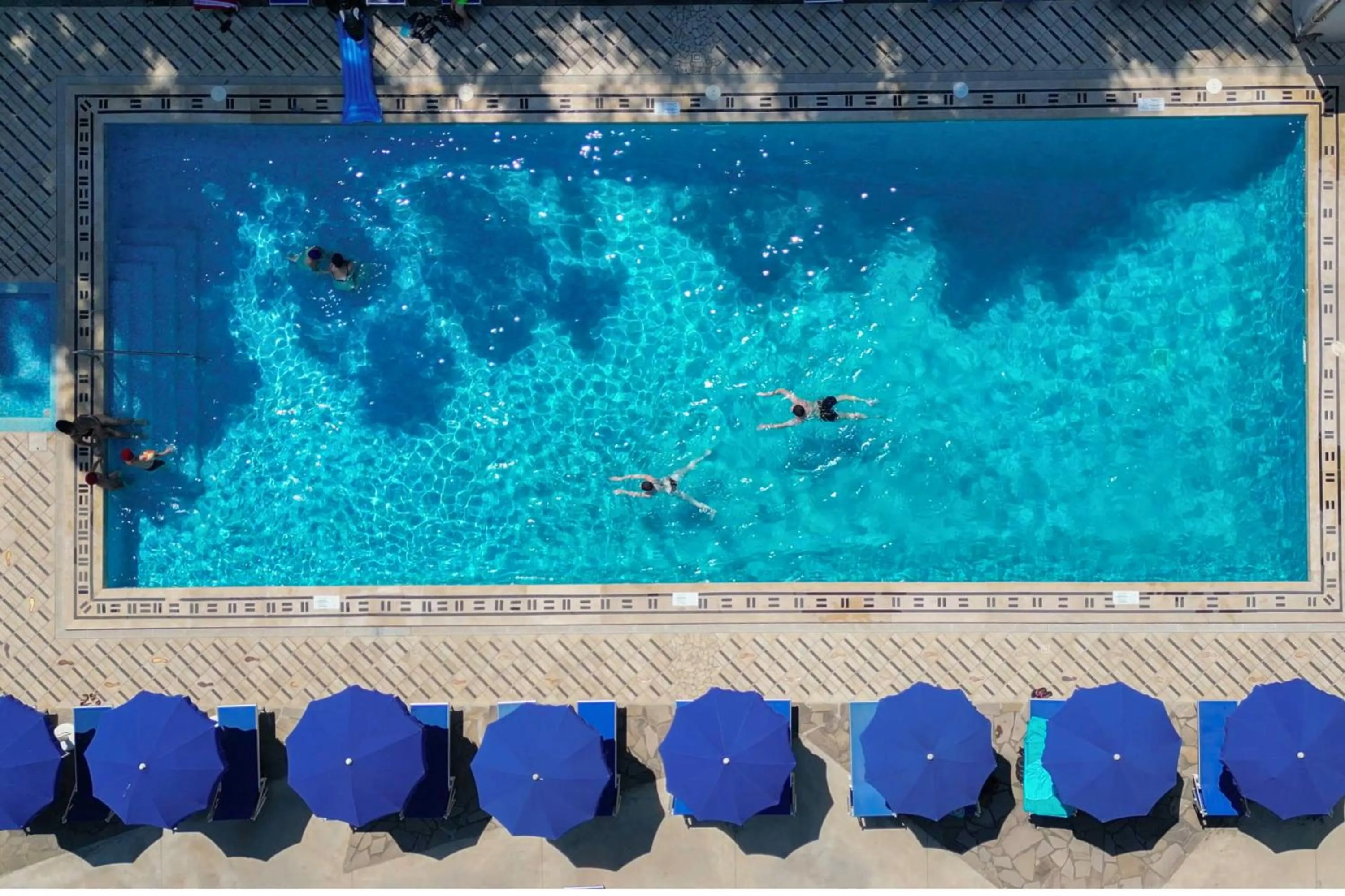 Pool view in Village Camping Santa Fortunata - Campogaio