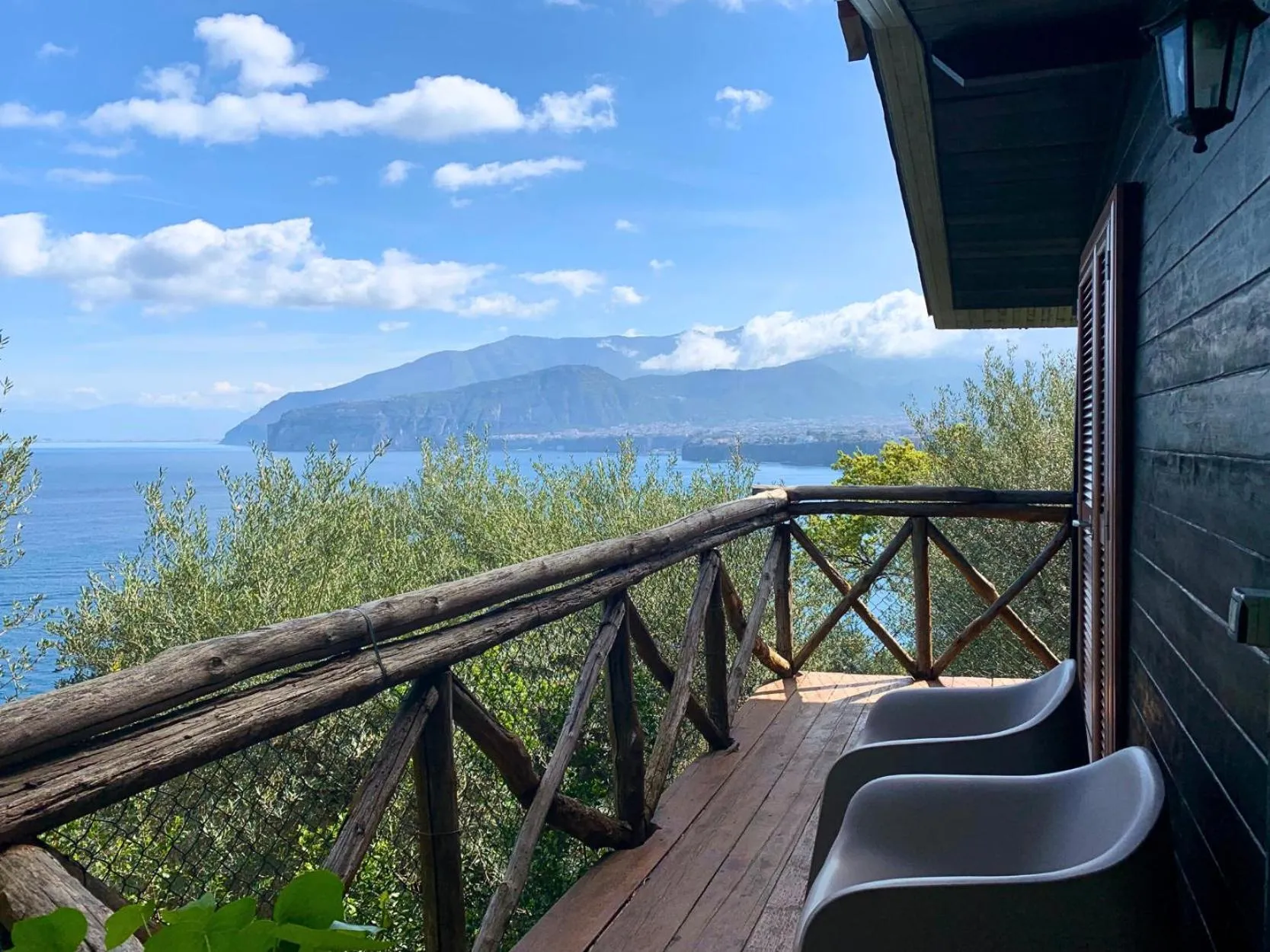Patio in Village Camping Santa Fortunata - Campogaio