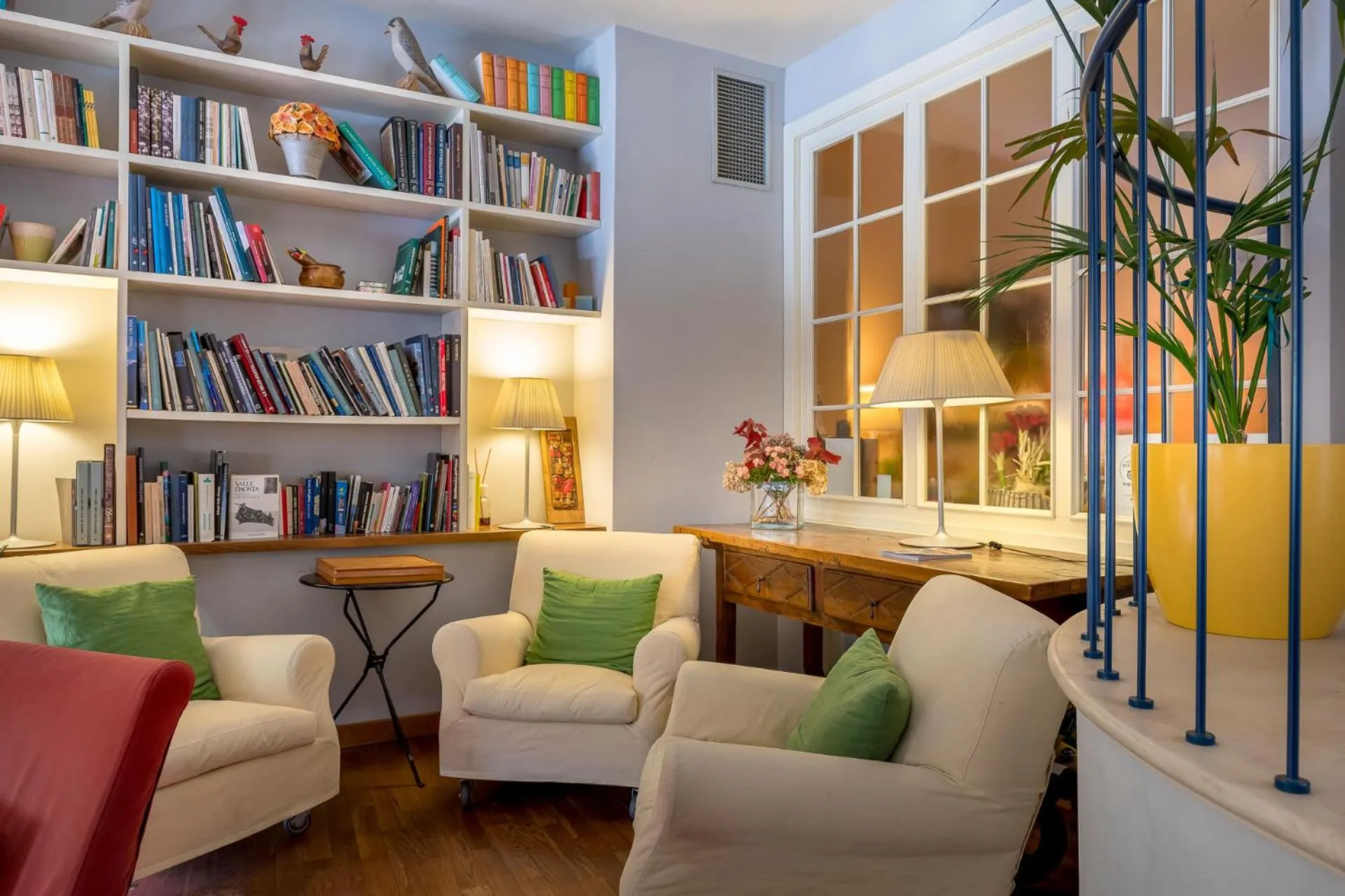 Library in Bijou Hotel