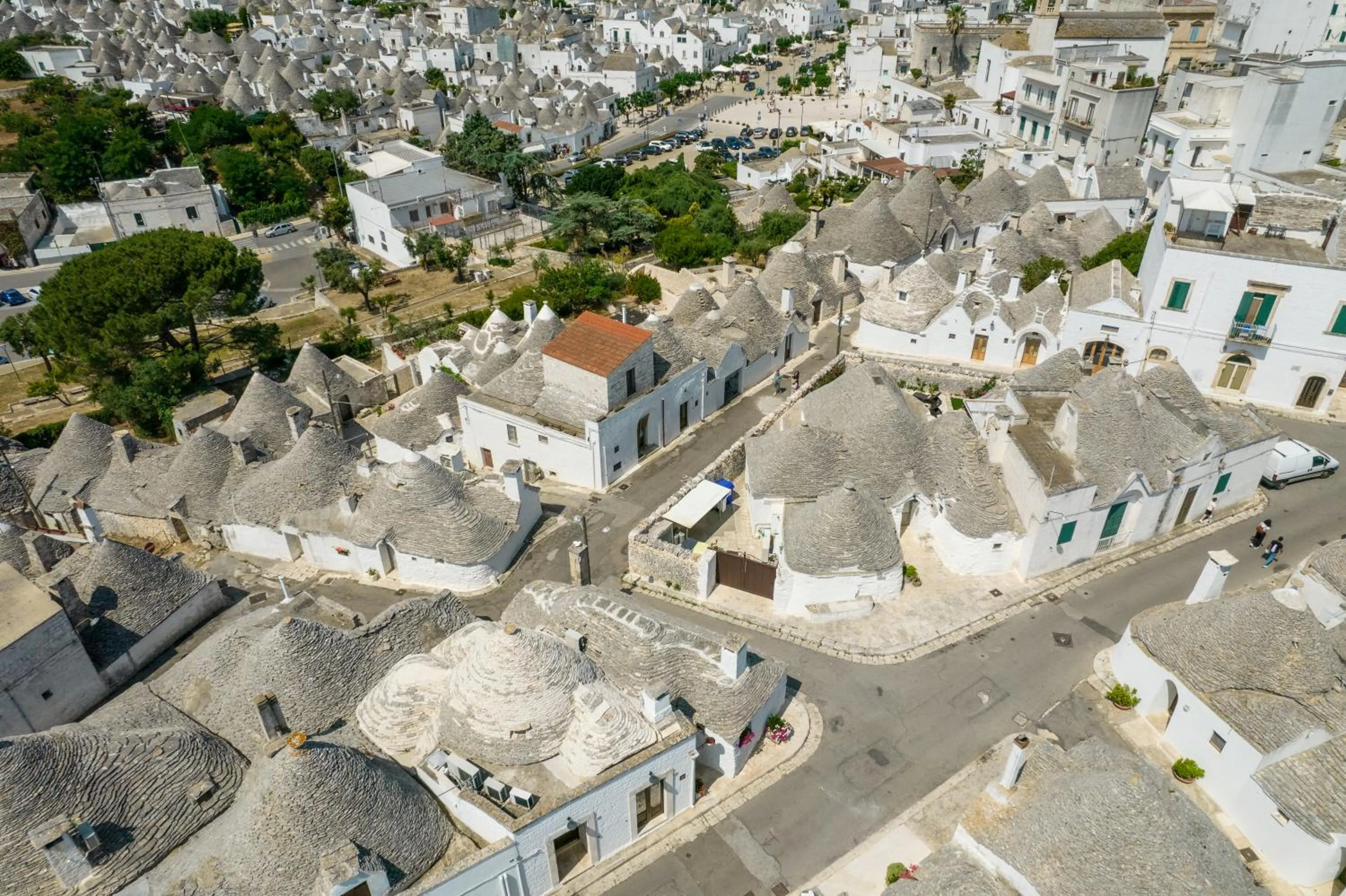 Bird's eye view in Trulli Holiday Albergo Diffuso
