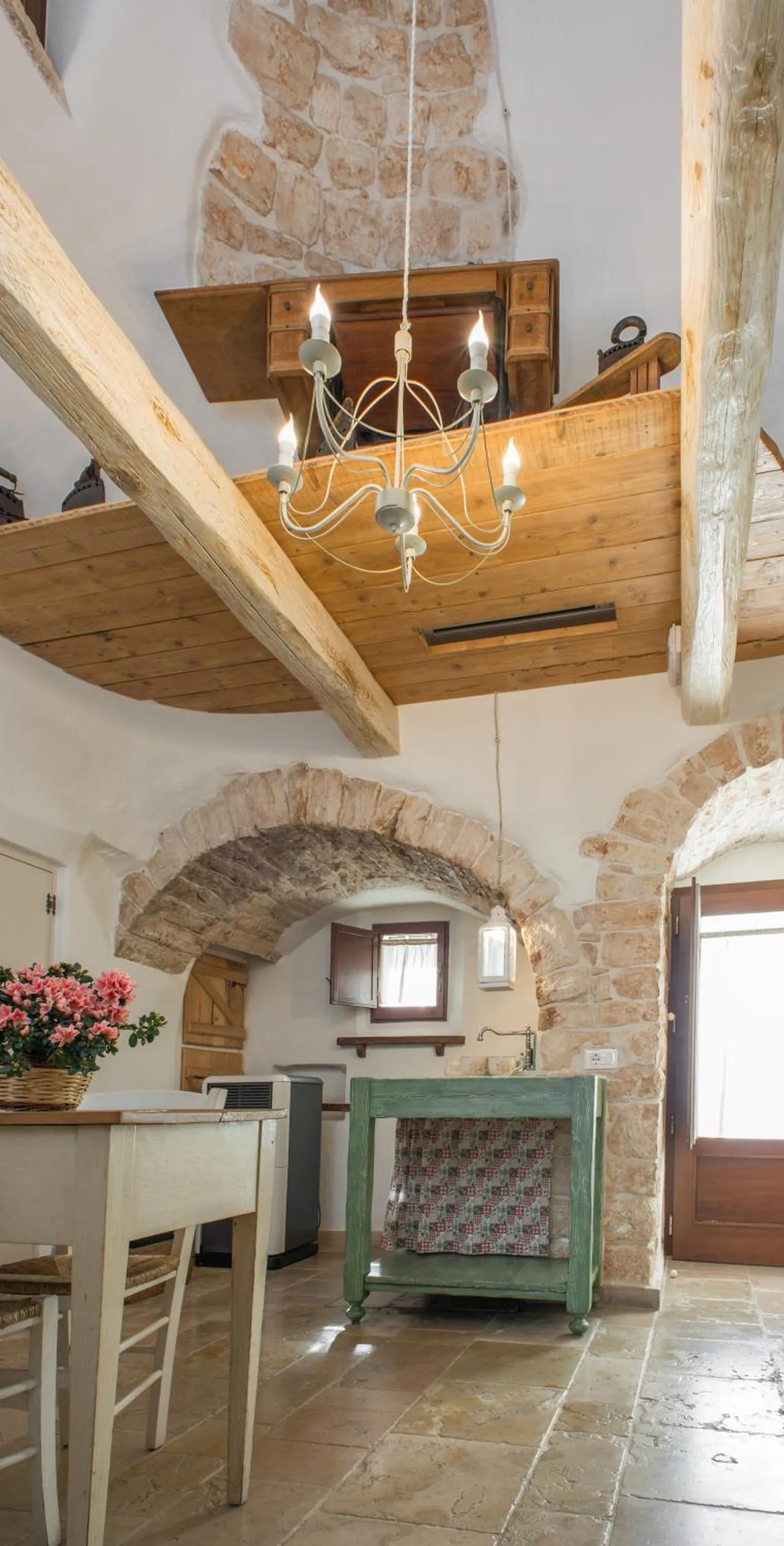 Decorative detail in Trulli Holiday Albergo Diffuso