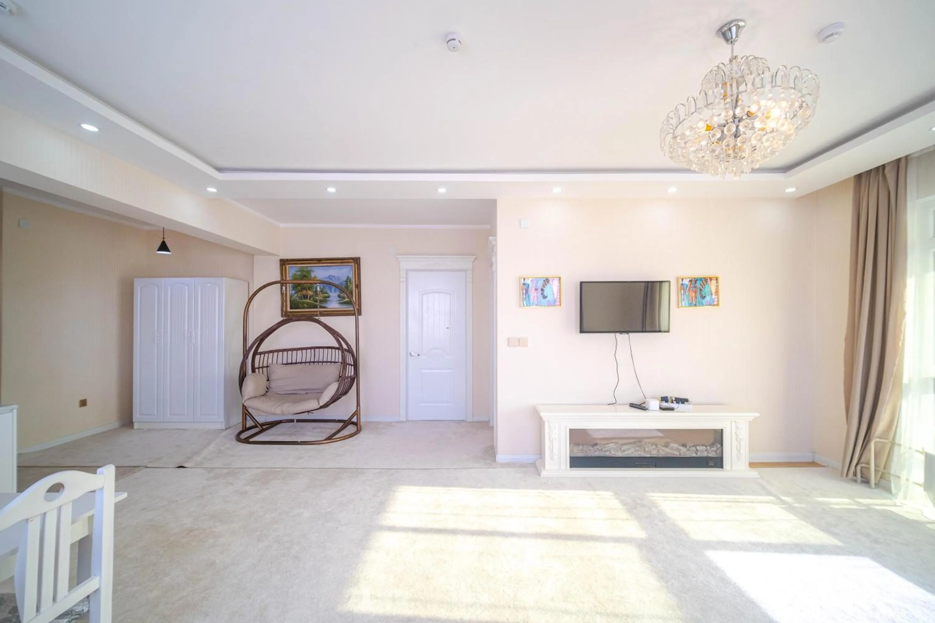 Living room in Eagle Town Serviced Apartment