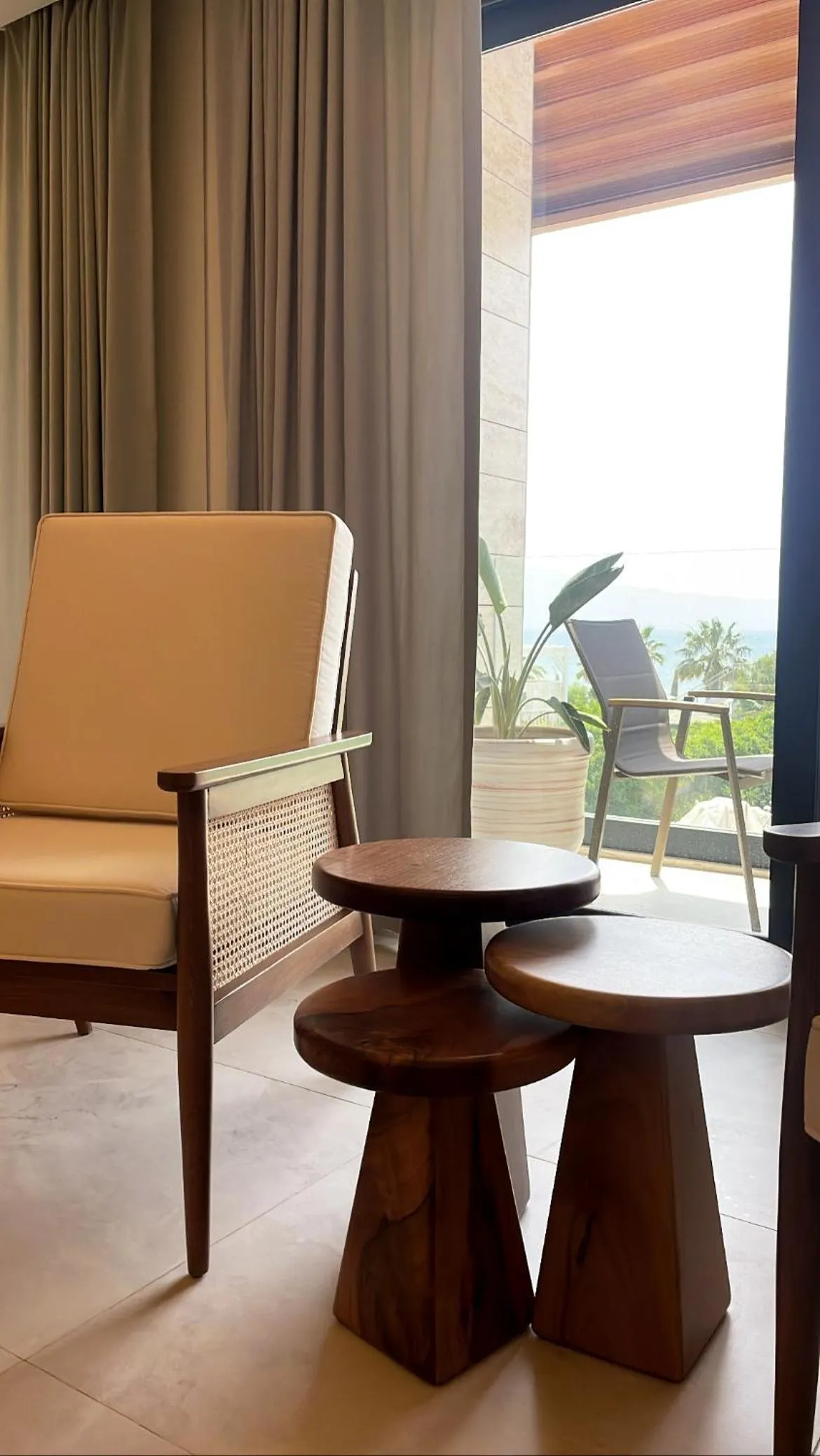 Balcony/Terrace, Seating Area in Rammos Hotel Bodrum - Special Class