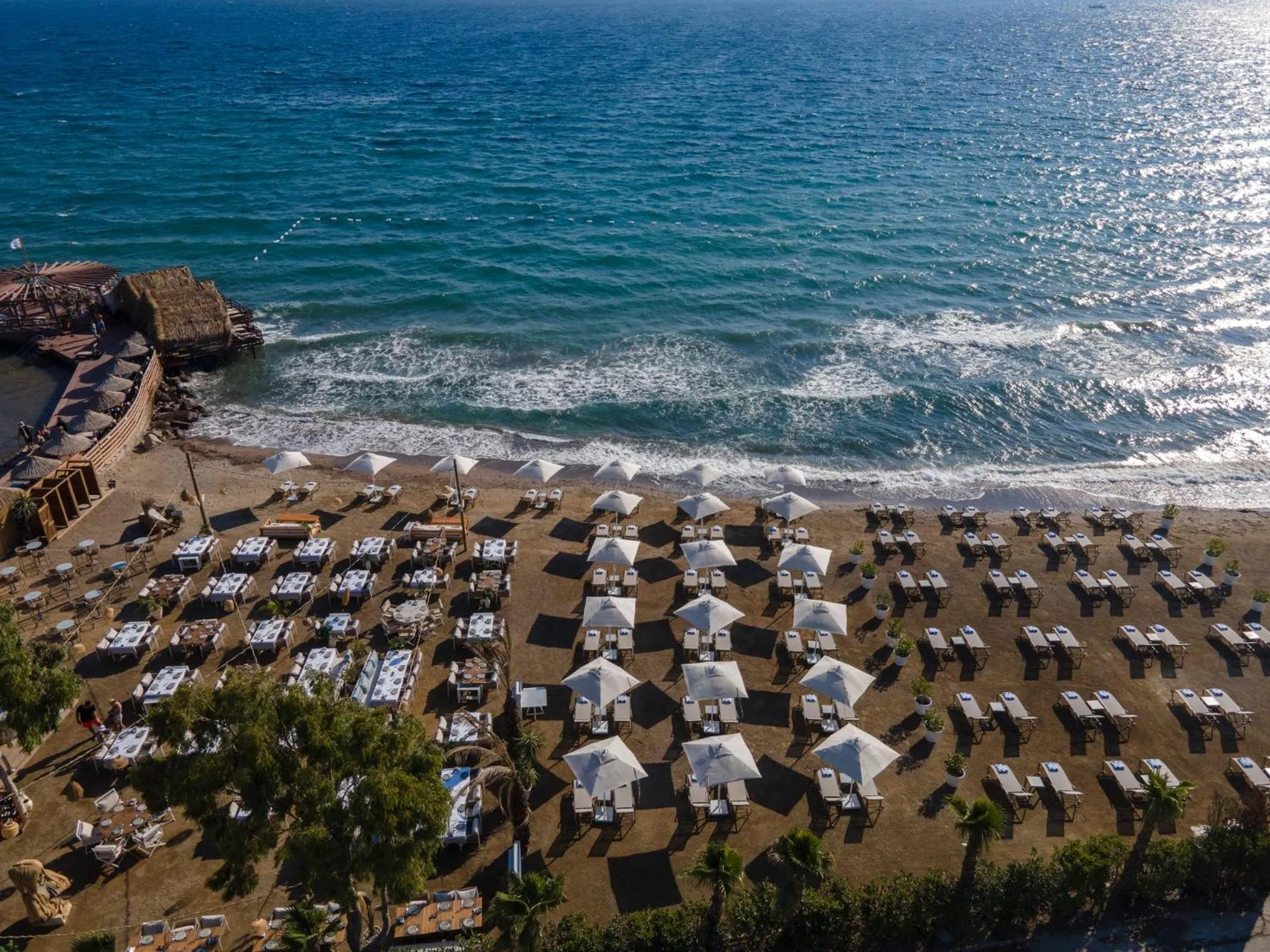 Garden, Beach in Rammos Hotel Bodrum - Special Class
