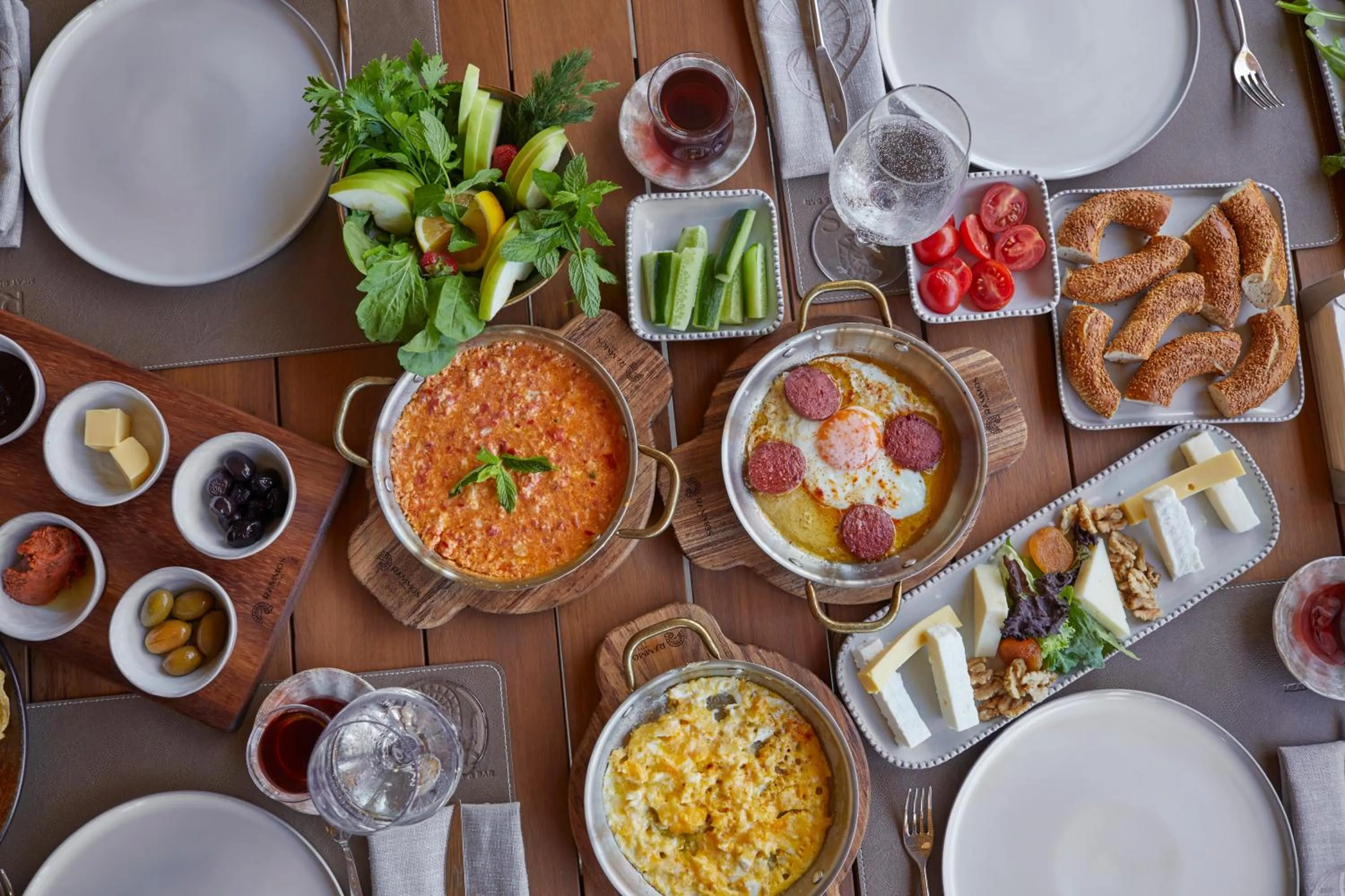 Breakfast in Rammos Hotel Bodrum - Special Class