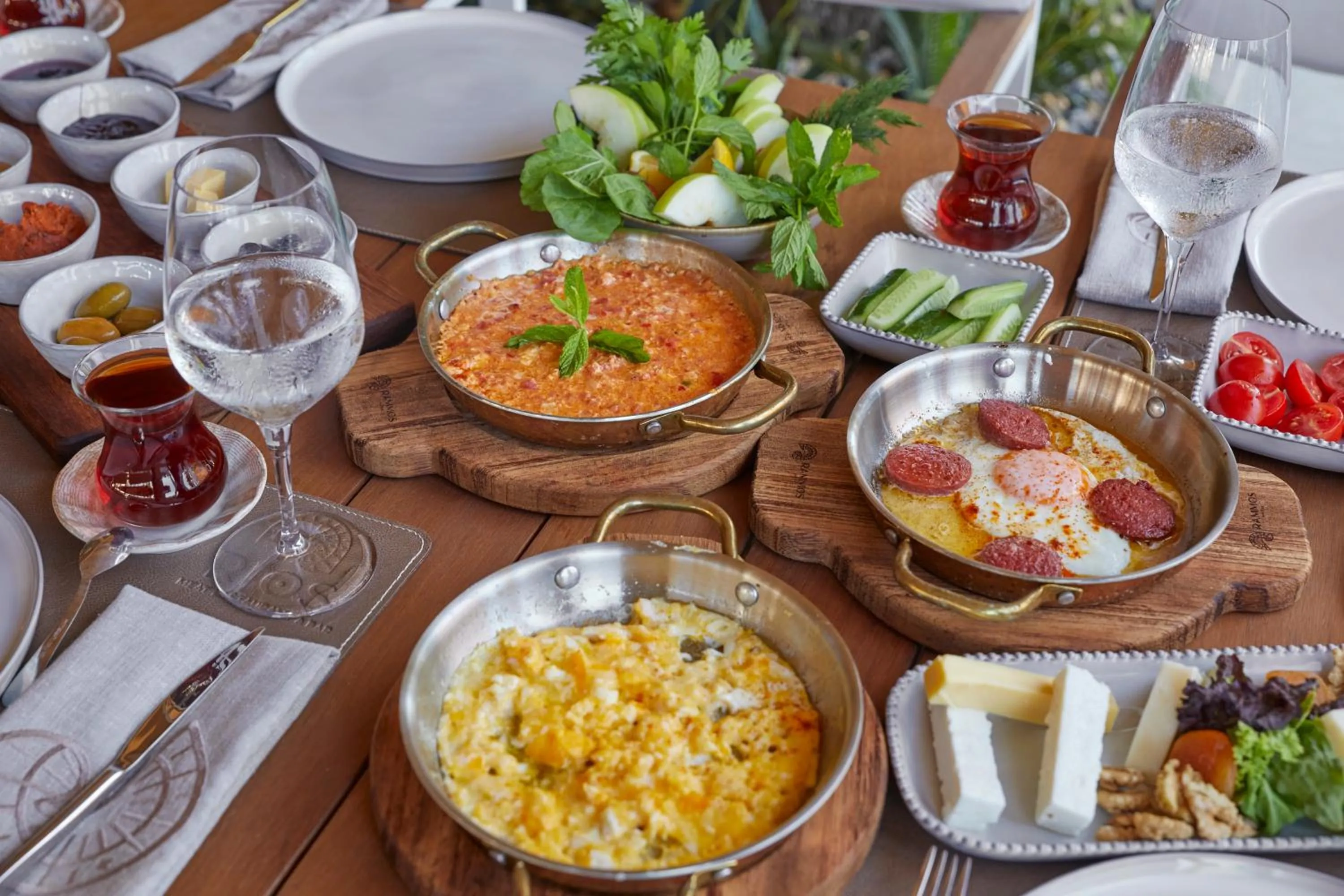 Breakfast in Rammos Hotel Bodrum - Special Class