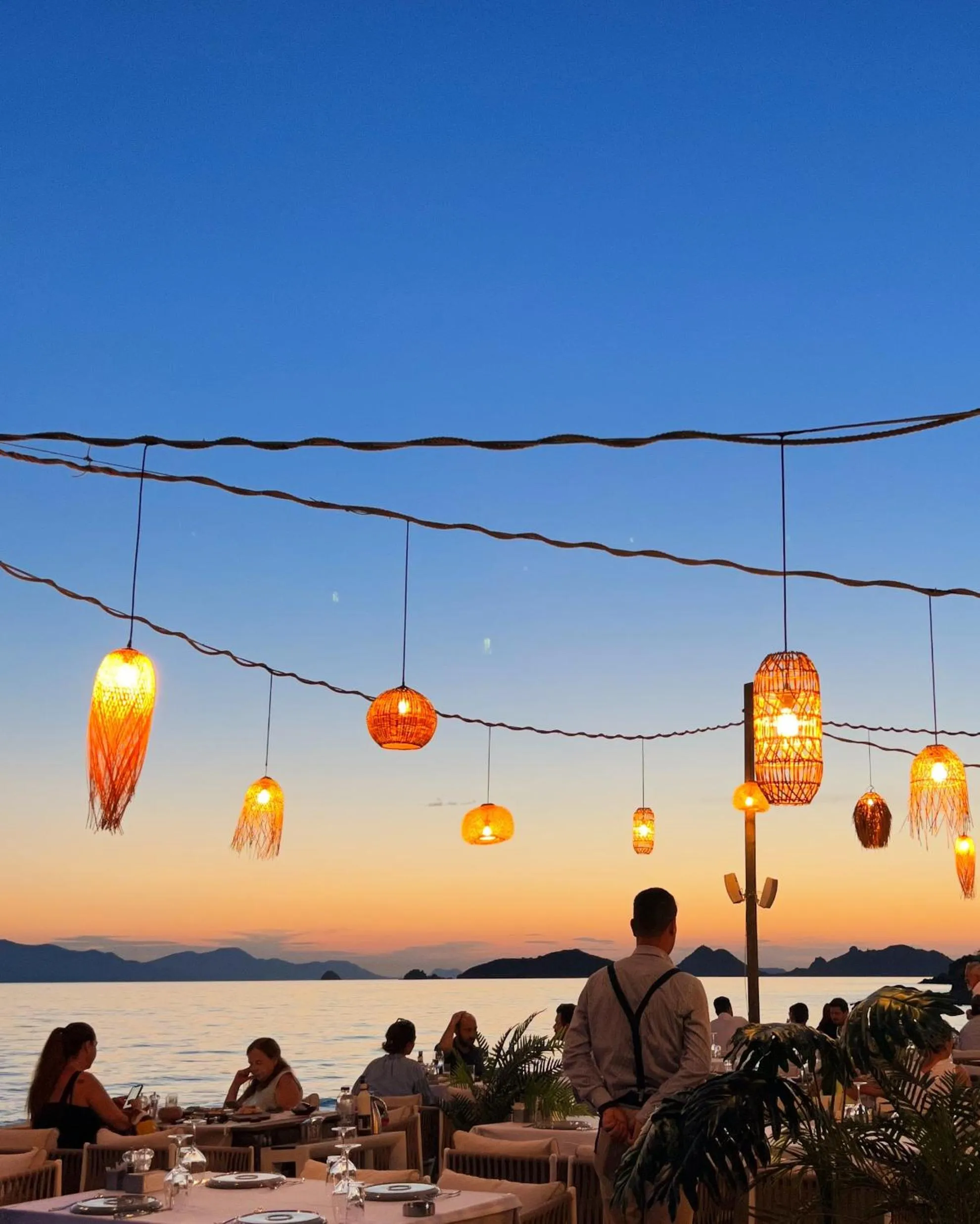 Sunset in Rammos Hotel Bodrum - Special Class