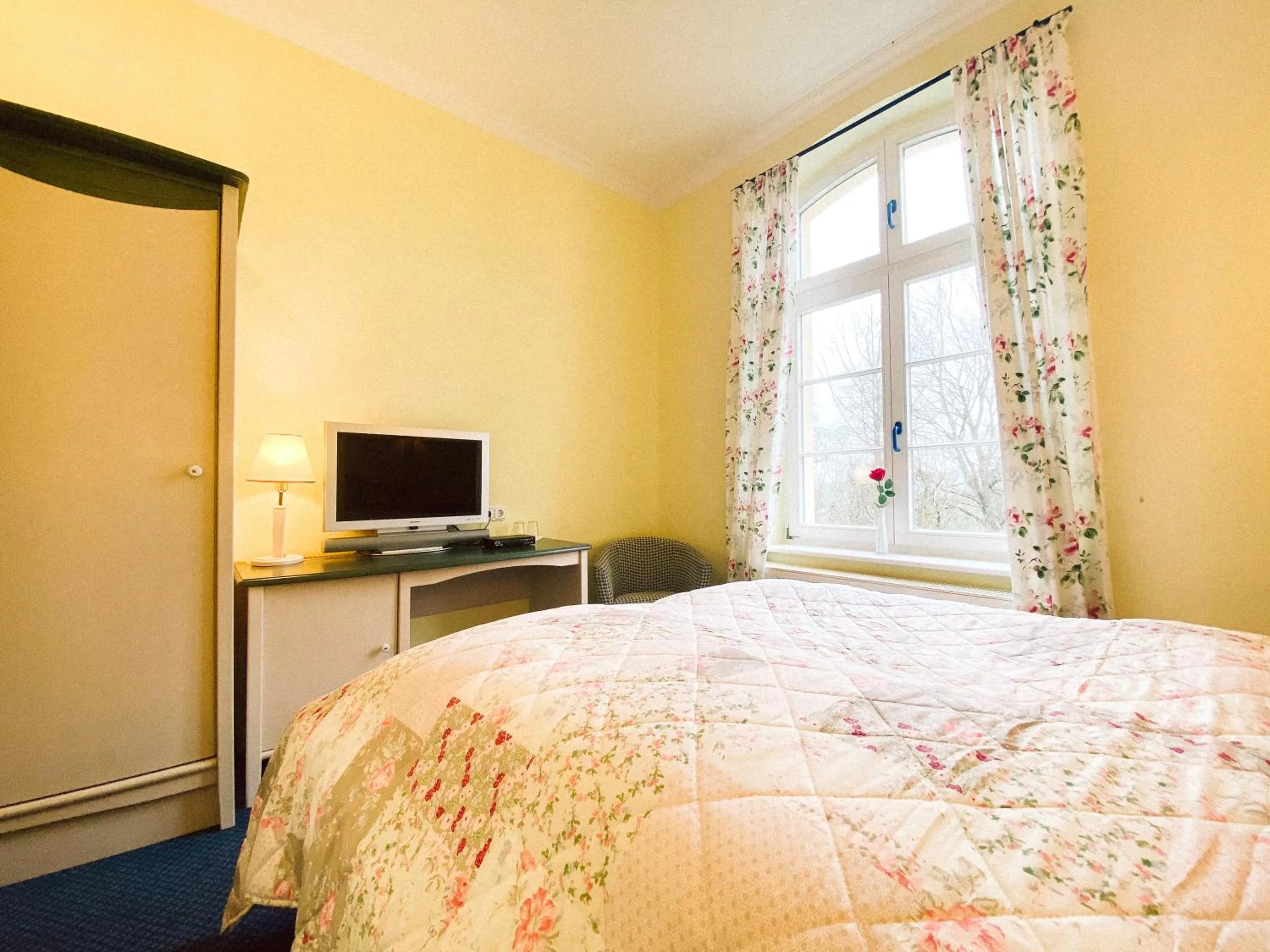 Bed in Landhotel Schloss Daschow