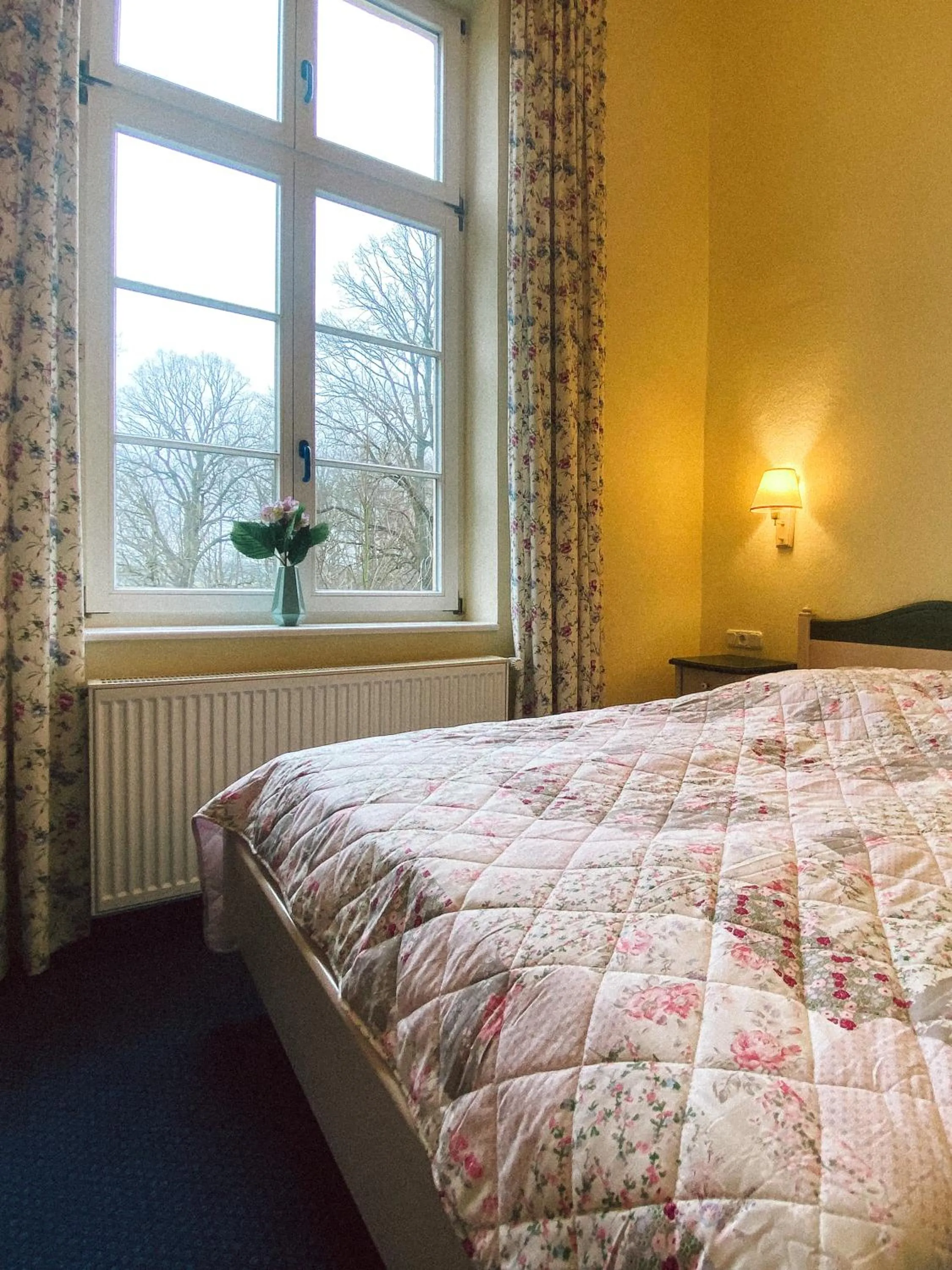 Bed in Landhotel Schloss Daschow