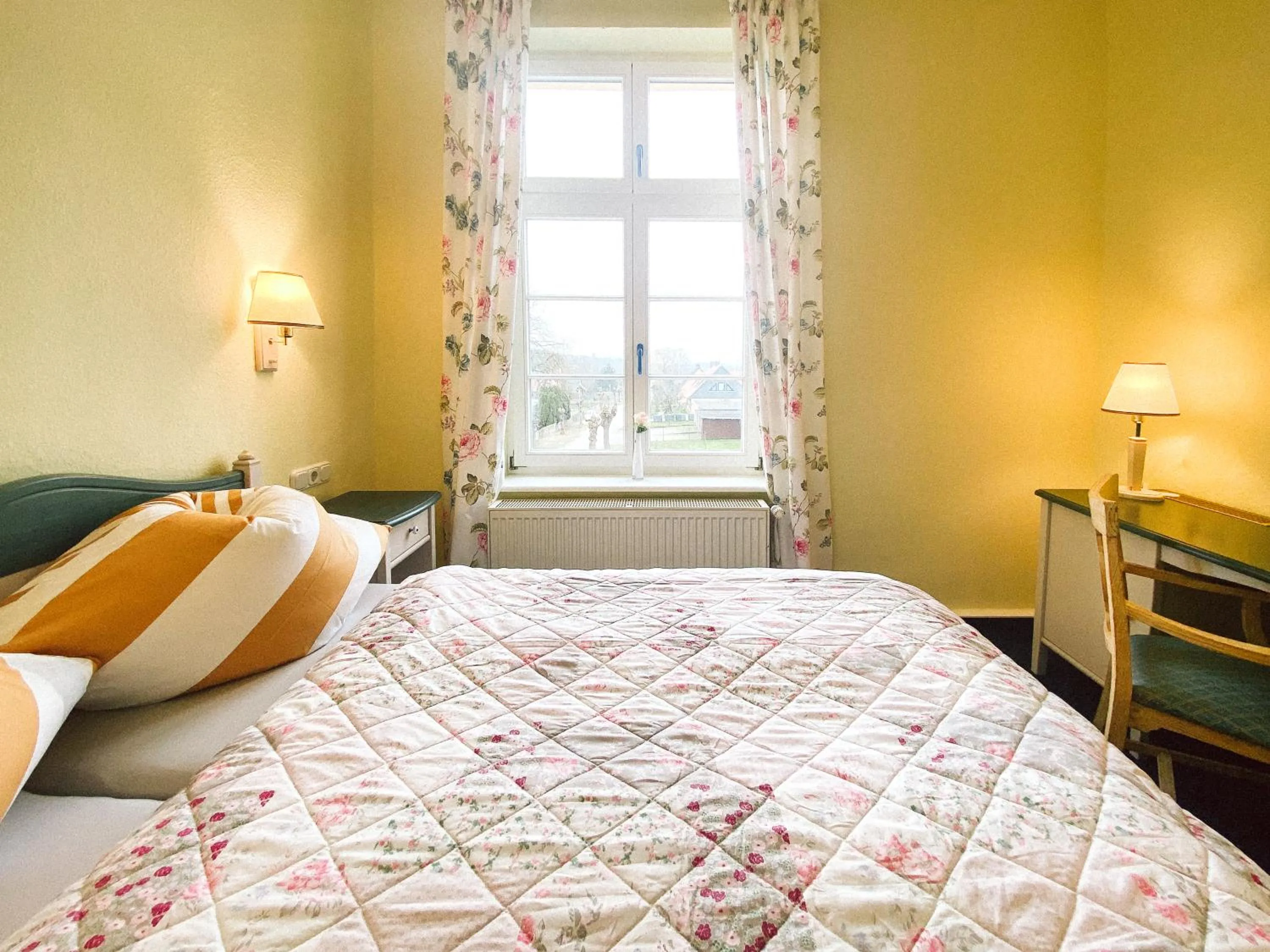 Bed in Landhotel Schloss Daschow