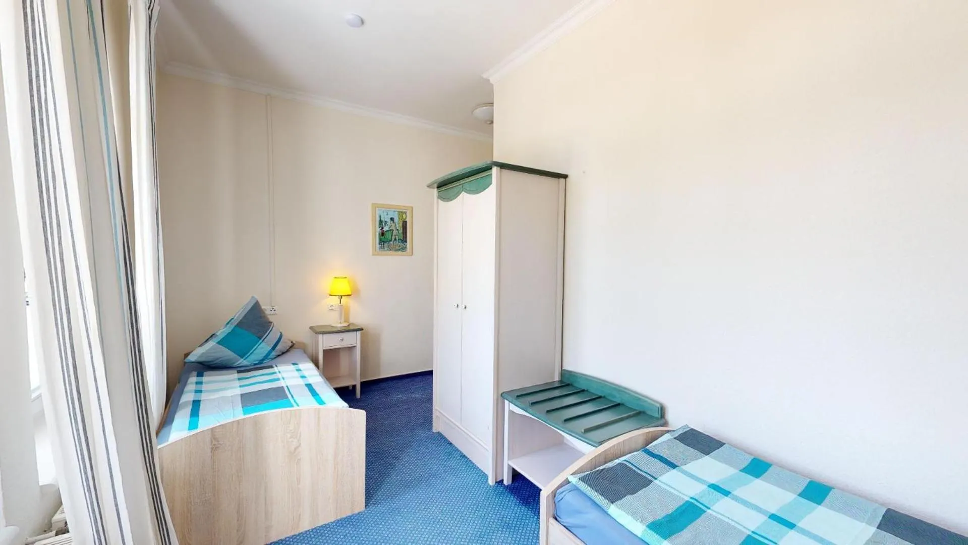 Bed in Landhotel Schloss Daschow