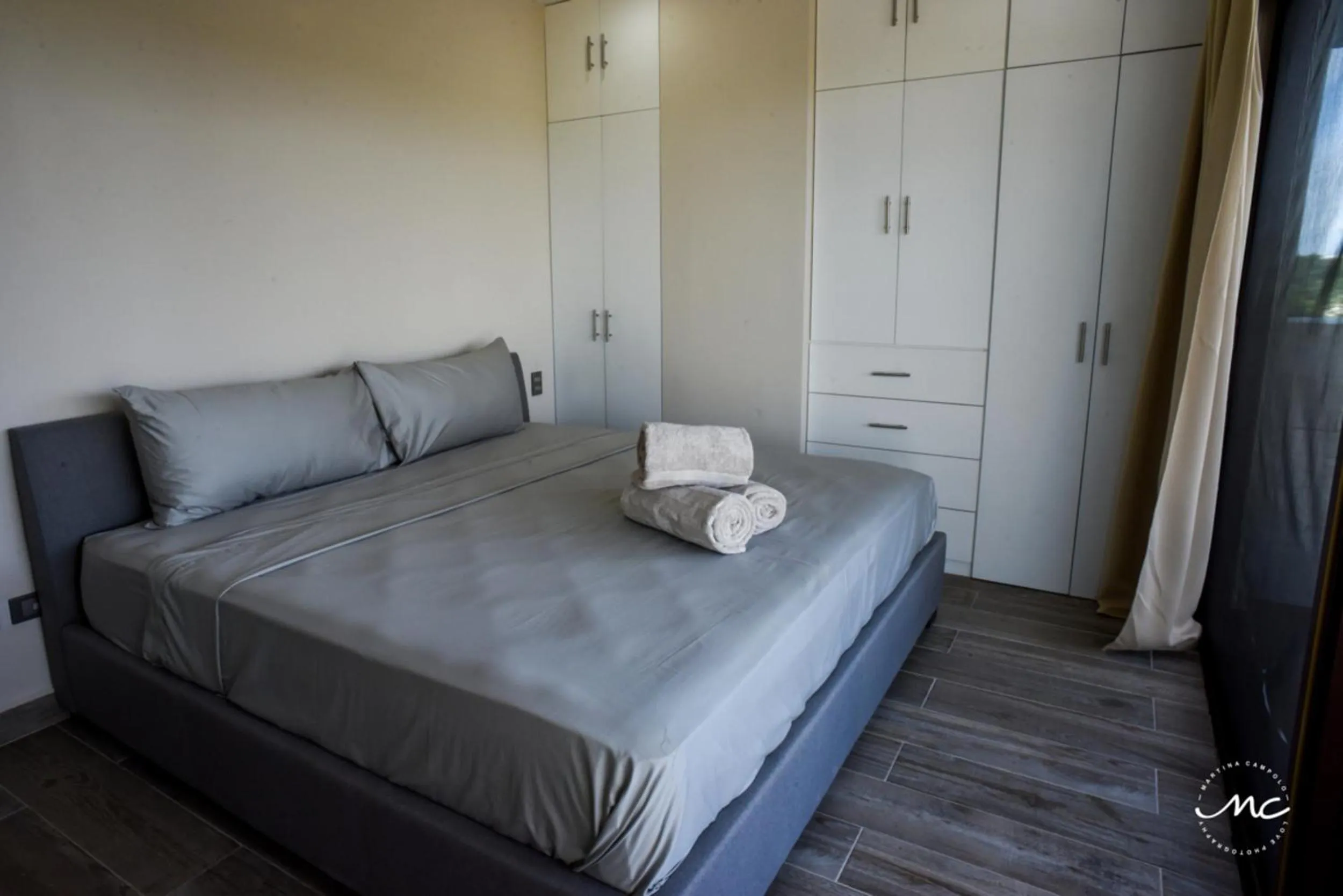 Bedroom, Bed in Penthouse Blue Luxury La Veleta