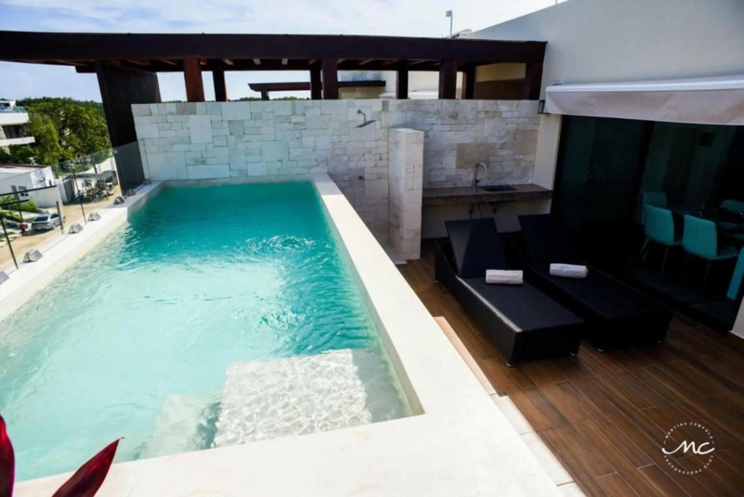 Swimming pool in Penthouse Blue Luxury La Veleta
