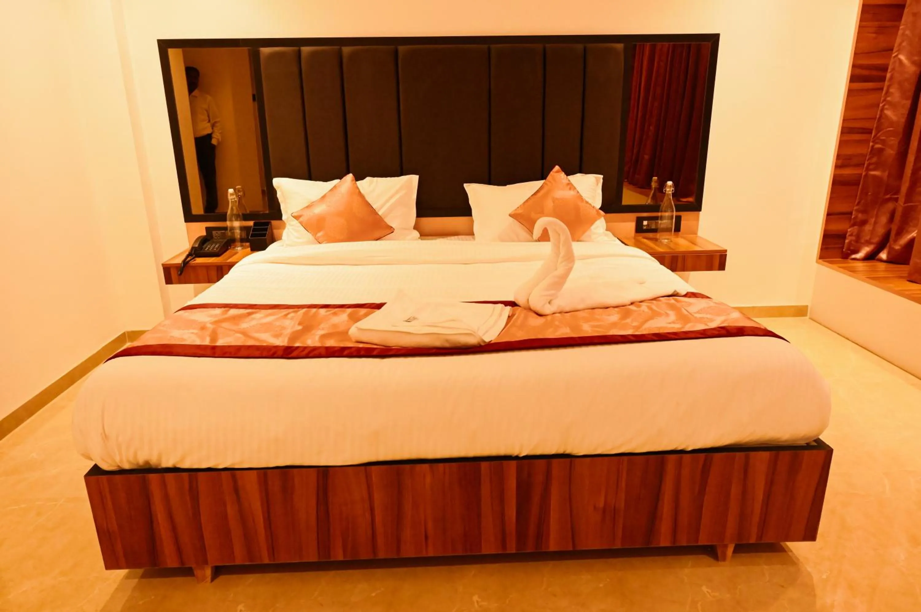 Bed in Kalki Hotel