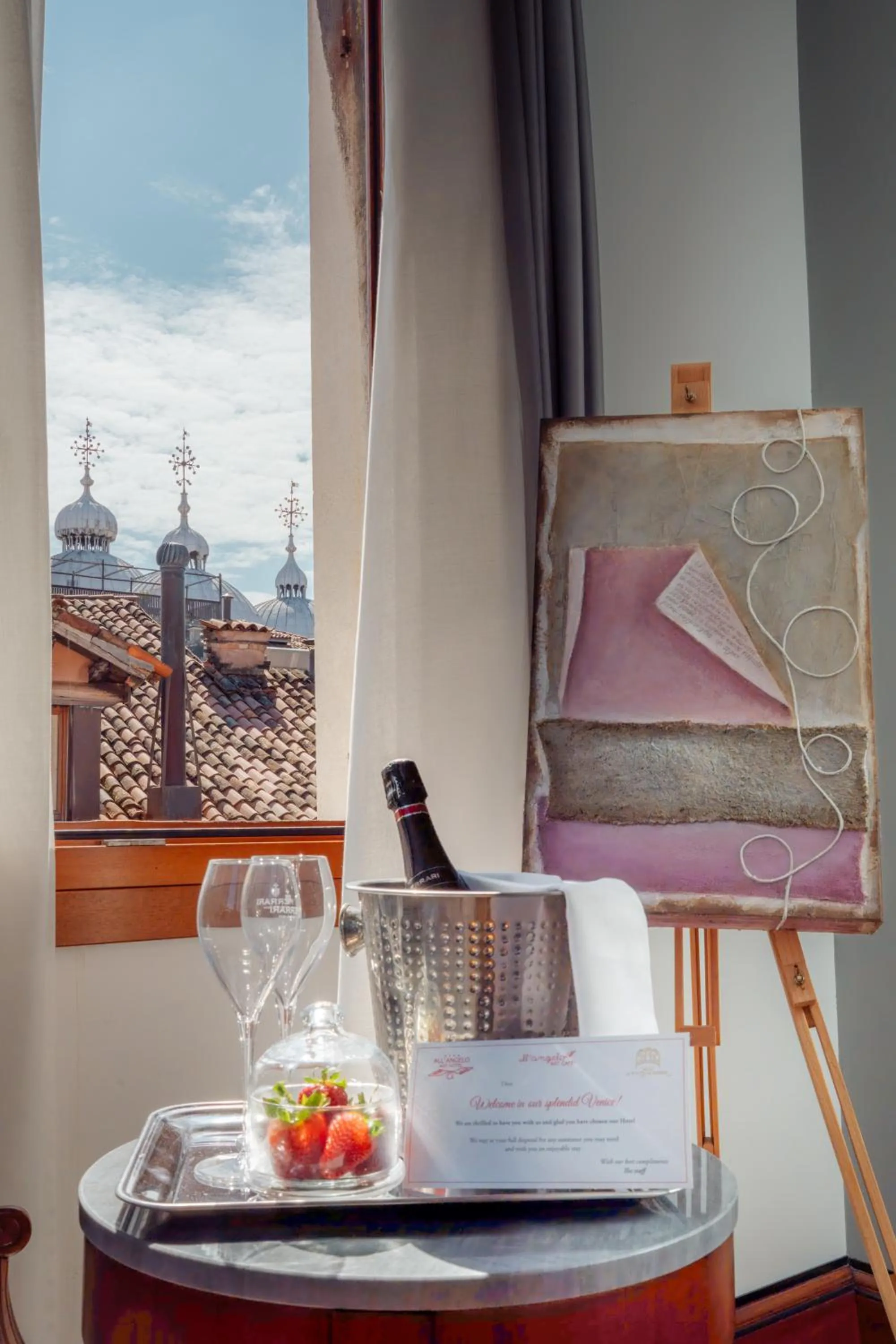 View (from property/room) in All’Angelo Art Hotel