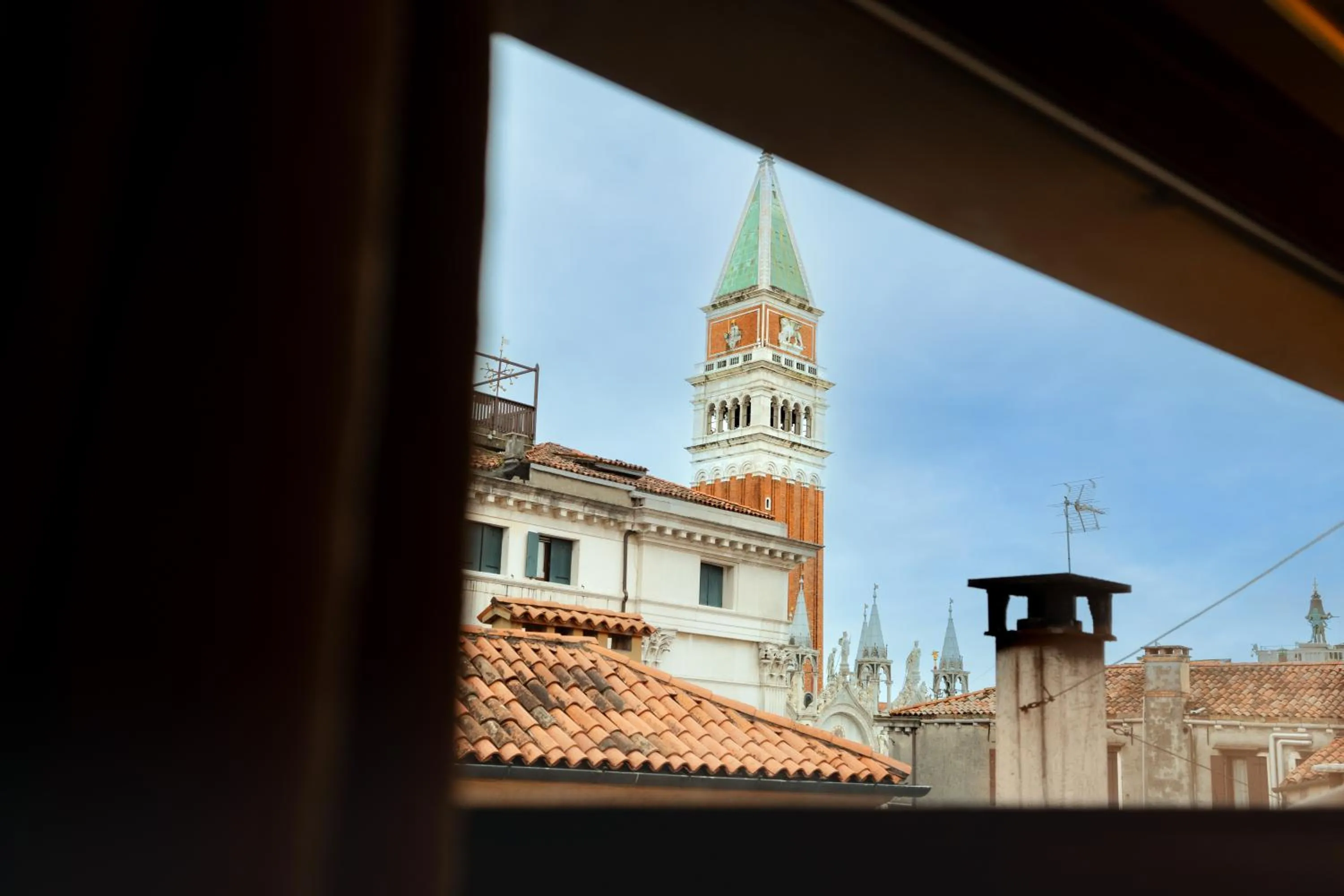 Landmark view in All’Angelo Art Hotel