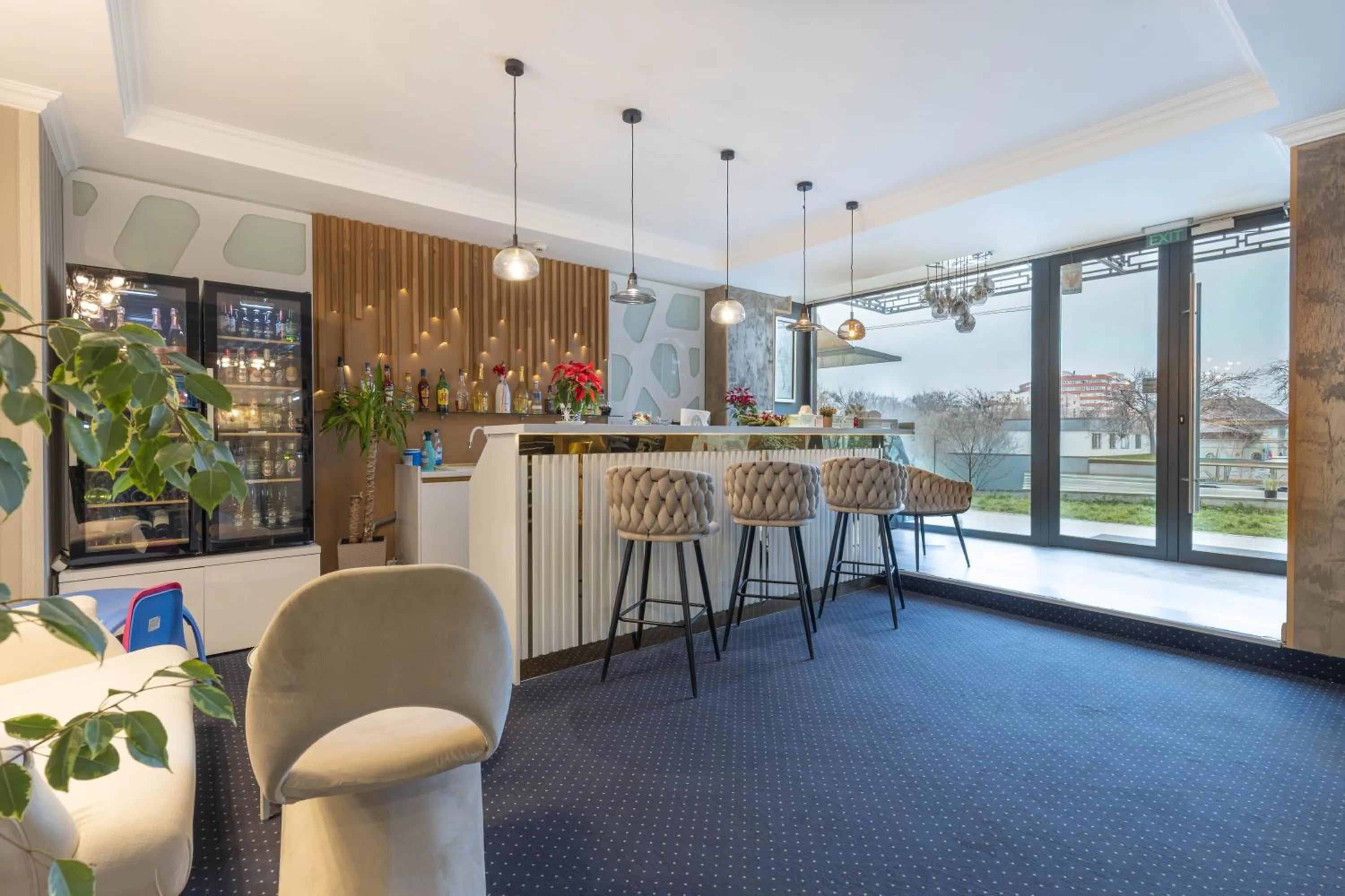 Communal lounge/ TV room in Hotel City Break