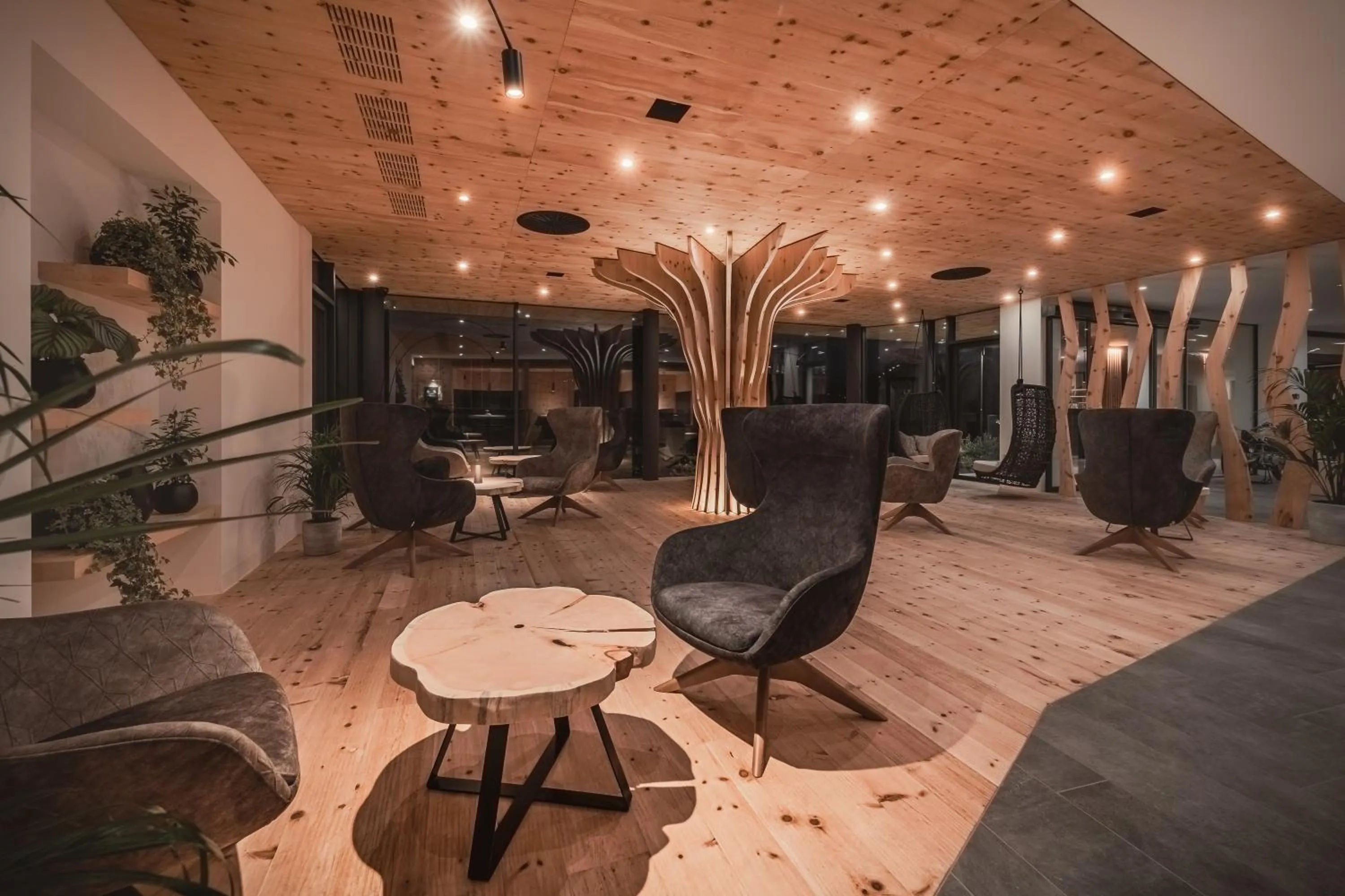 Living room in Cristallo Sport & Wellness Hotel