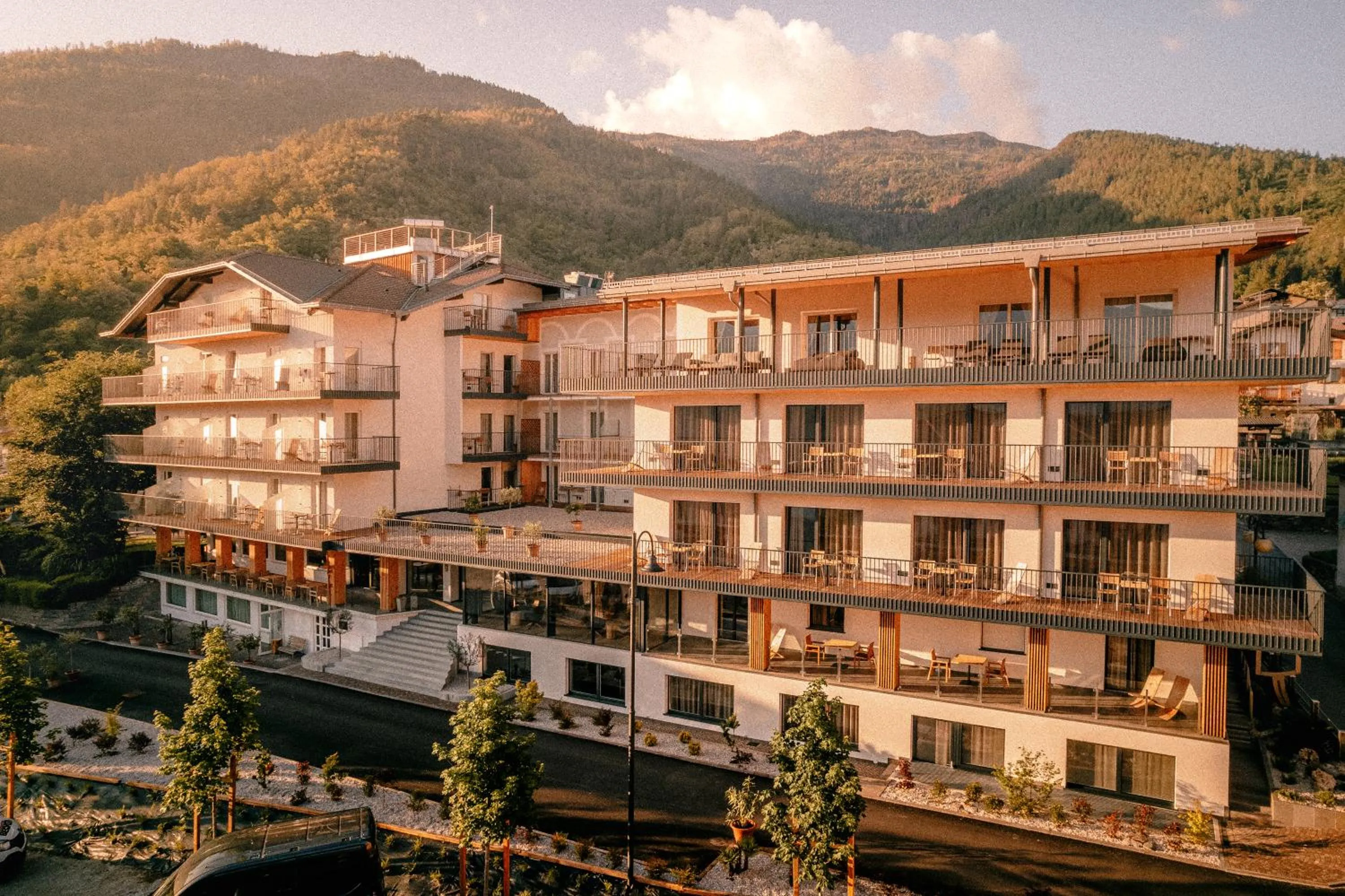 Property building in Cristallo Sport & Wellness Hotel