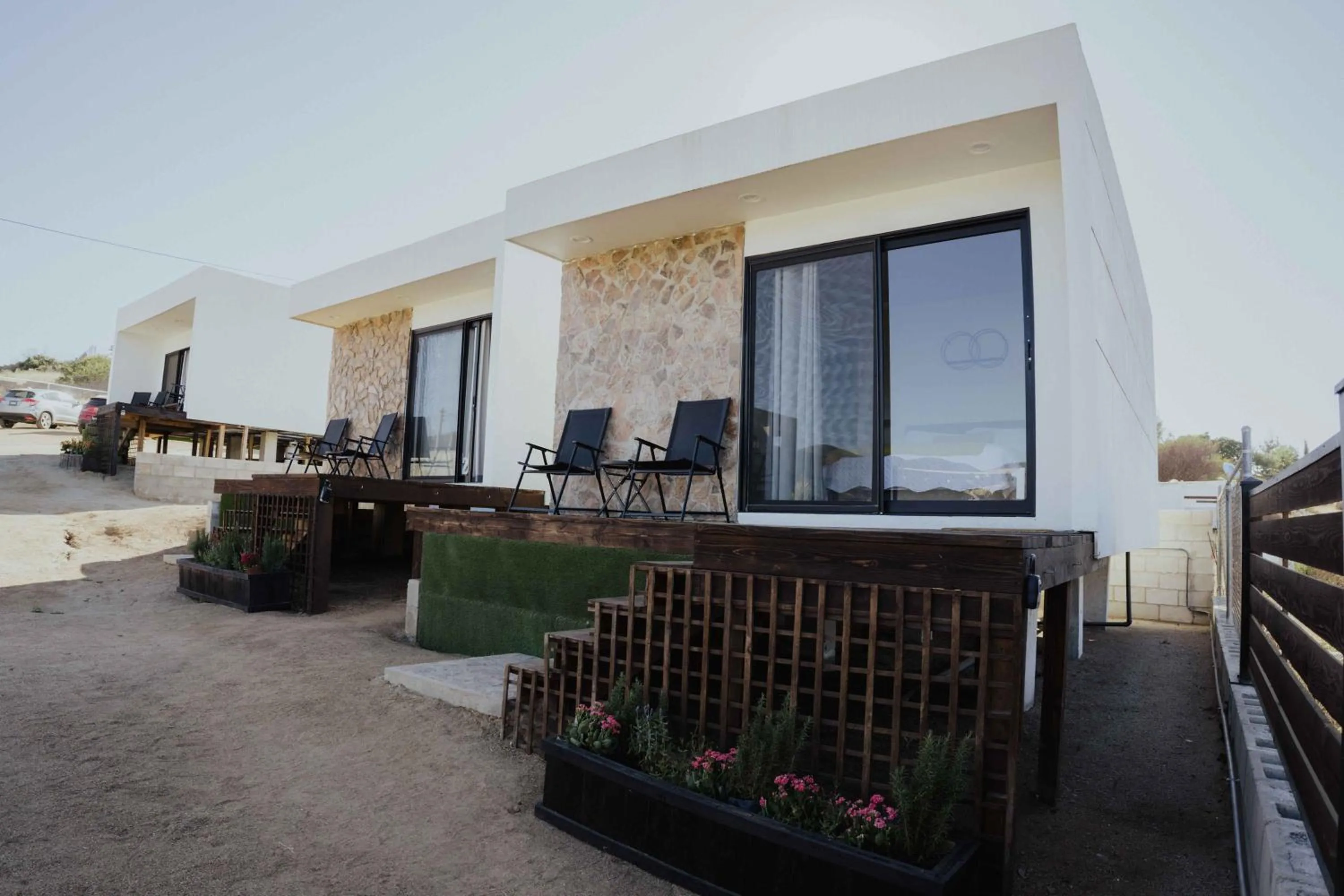 Facade/entrance in Villas La Morita Valle de Guadalupe