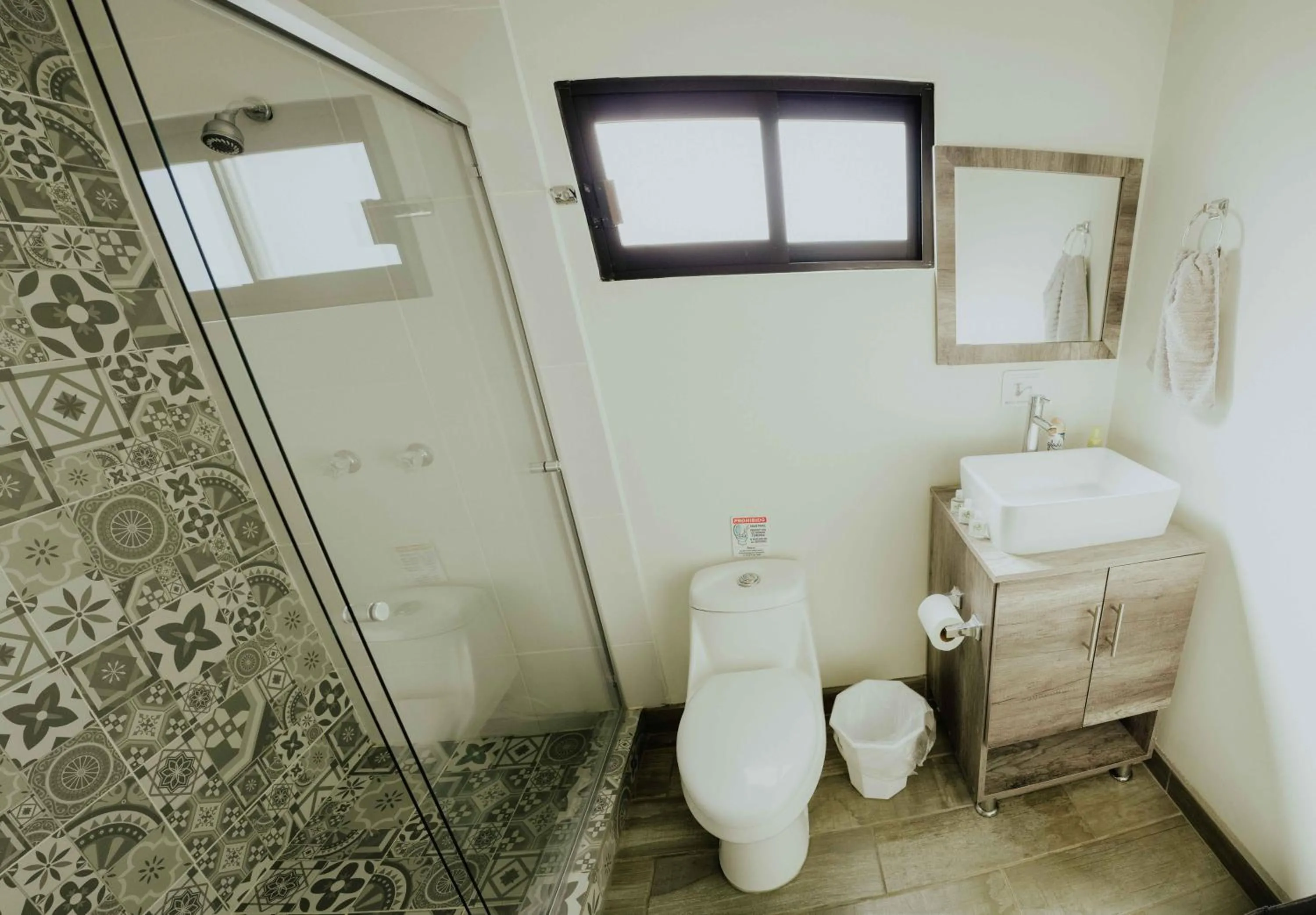 Bathroom in Villas La Morita Valle de Guadalupe